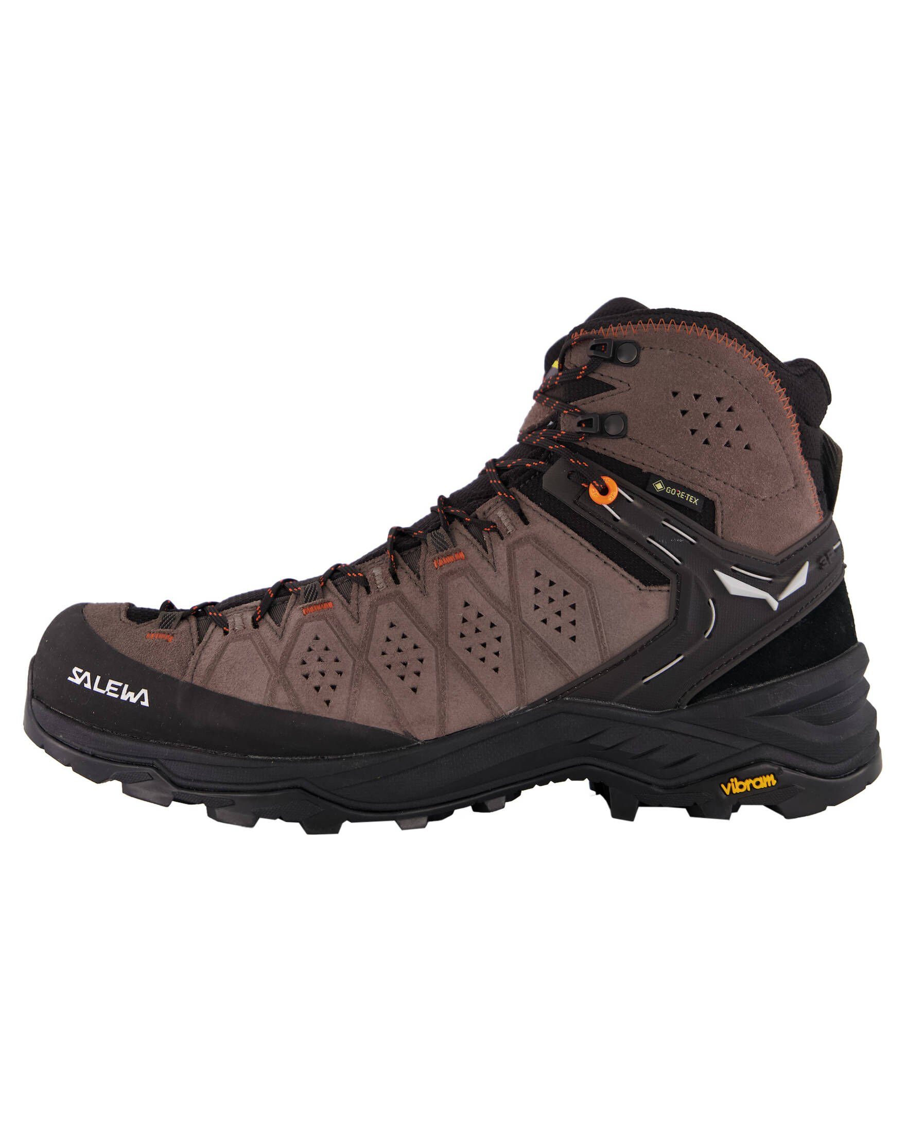 Salewa Herren Wanderschuhe "Alp Trainer 2 MID GTX" Wanderschuh dunkelbraun mel. (148)