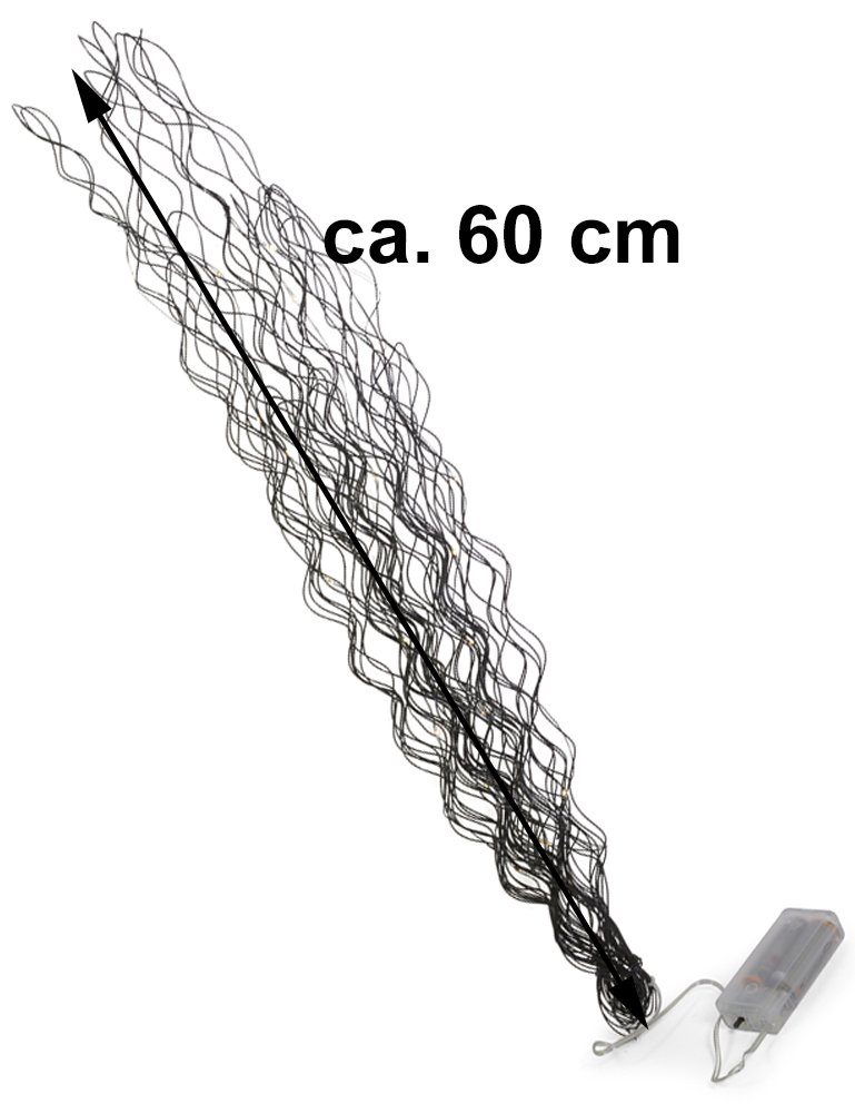 RIFFELMACHER & WEINBERGER LED Baum Beleuchtete Deko Zweige aus Metall 60 cm günstig online kaufen