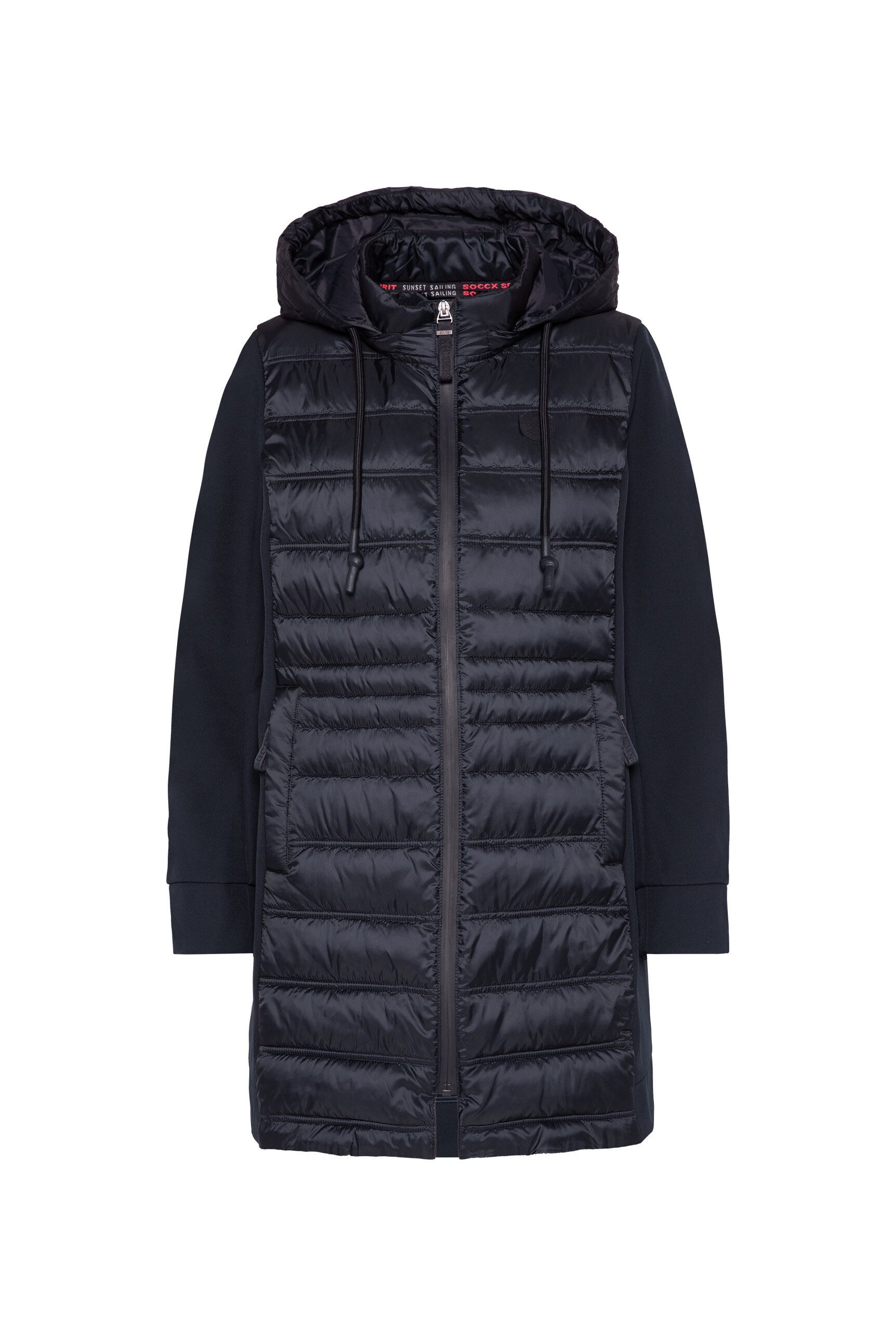 SOCCX Softshelljacke mit abtrennbarer Kapuze günstig online kaufen