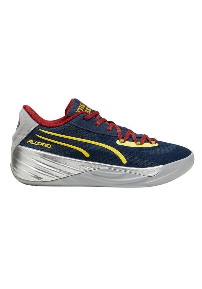 PUMA Hallen-Indoorschuhe All-Pro Nitro Polar Express (Basketball) navyblau Badmintonschuh