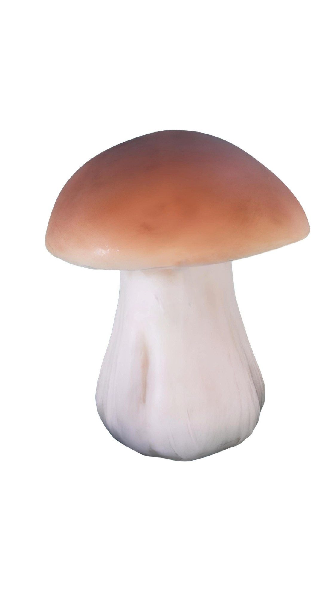 JVmoebel Skulptur Design Pilz Figur aus hochwertigem Material für stilvolle Dekoration (Pilz Material: Kunststoff 35 cm Höhe), Made in Europa