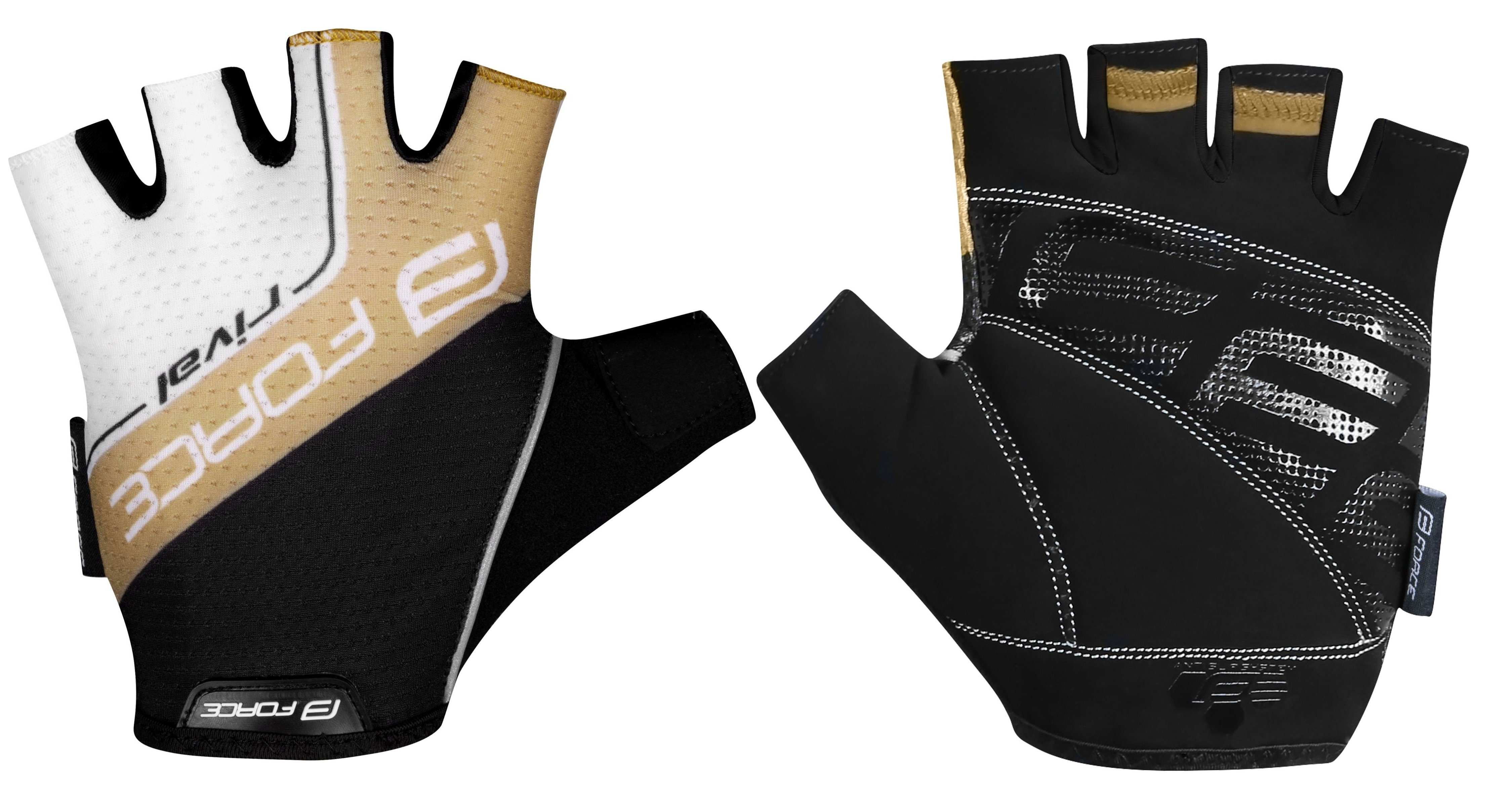 Fahrradhandschuhe Handschuhe FORCE RIVAL schwarz *