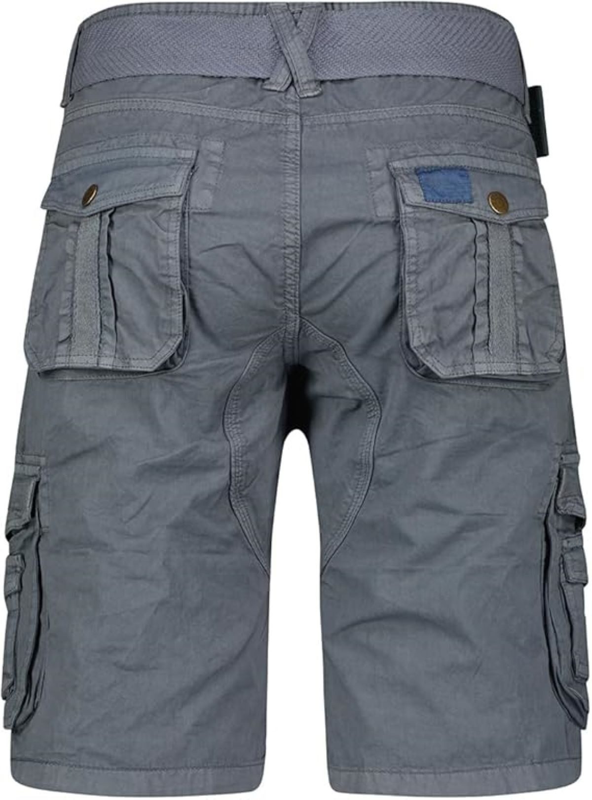 Geographical Norway Cargoshorts kurze Hose aus Baumwolle, Sommer-Bermuda (Packung, 1-tlg) Herrenshorts mit Gürtel Größe S bis 5XL