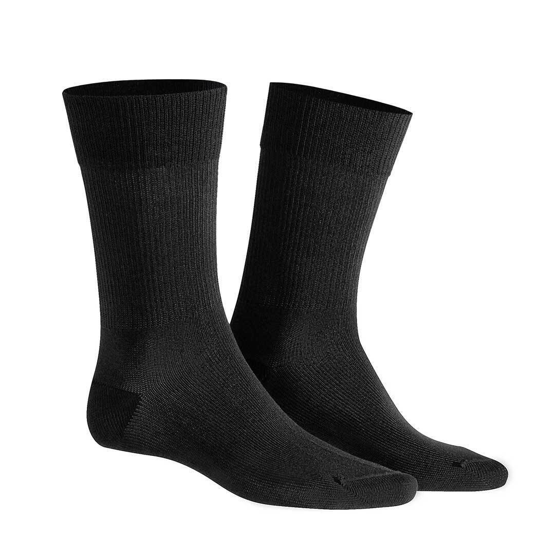 KUNERT Basicsocken (2-Paar) CARE Socken druckempfindliche Füße Doppelpack Black für im 0070 2-PACK BASIC Herren TAKE