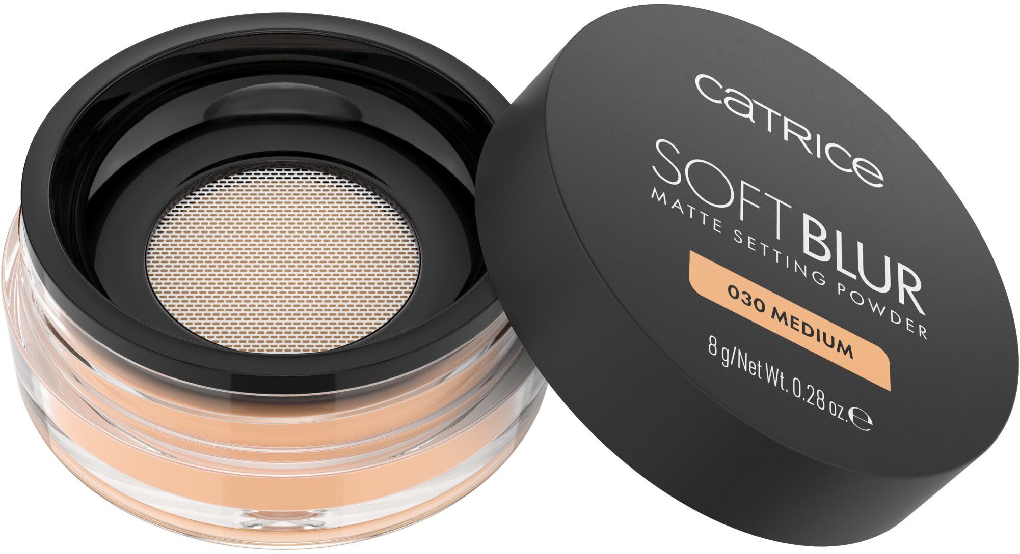 Catrice Puder SOFT BLUR MATTE SETTING POWDER, Ultraleichtes, lichtdurchlässiges Puder für alle Hauttöne