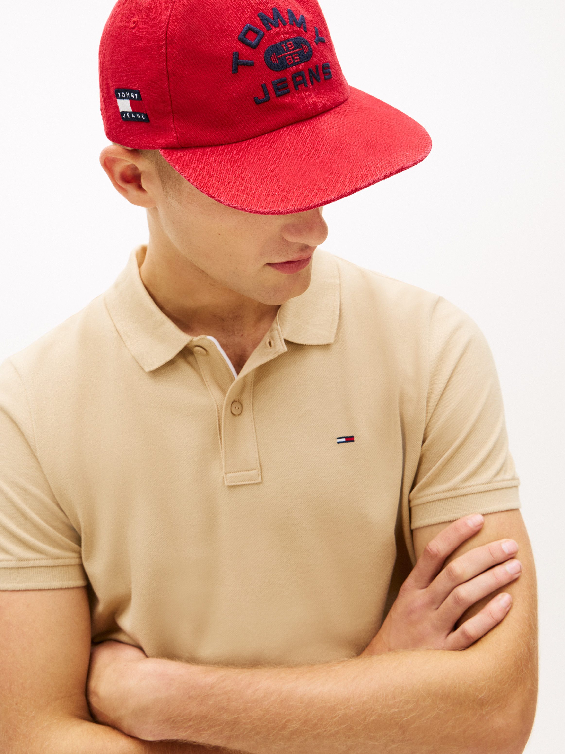 Tommy Jeans Poloshirt TJM SLIM PLACKET POLO EXT