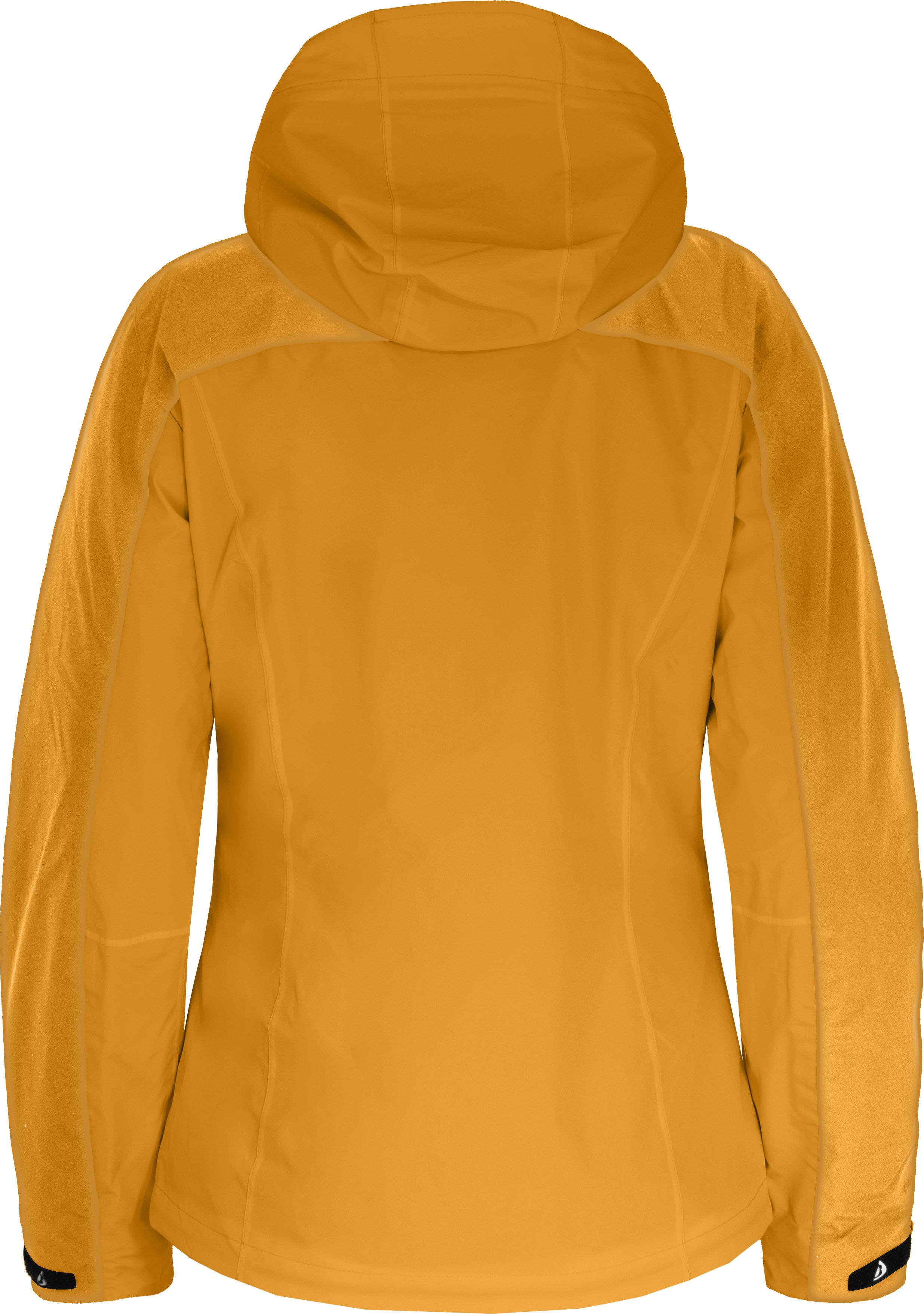 Bergson Regenjacke KURRIKA Damen Regenjacke, Netzfutter, 20000 mm Wassersäule, Normalgrößen, gold – Bild 4 von 5
