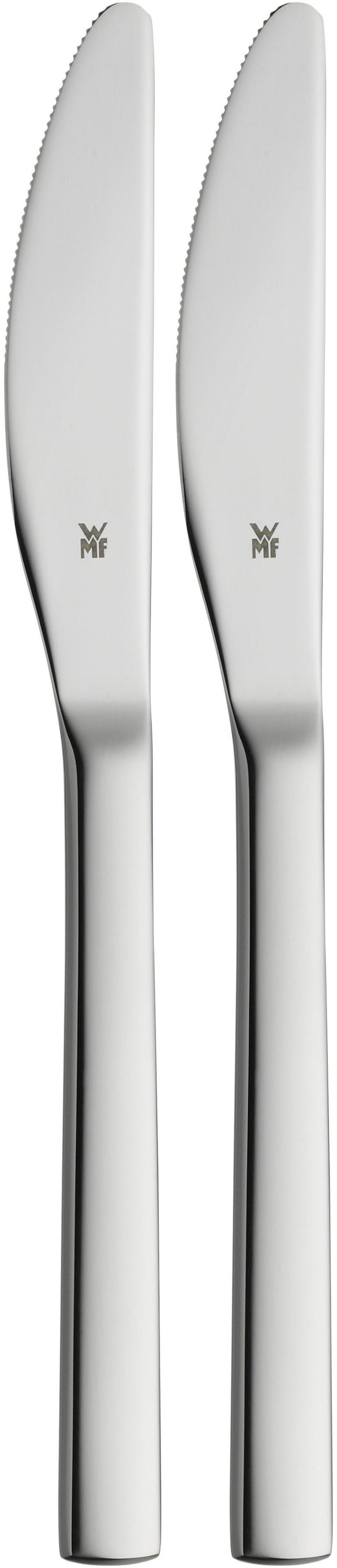 WMF Obstmesser Nuova, für 2 Personen, 18 cm, Wellenschliff, Cromargan Edelstahl rostfrei