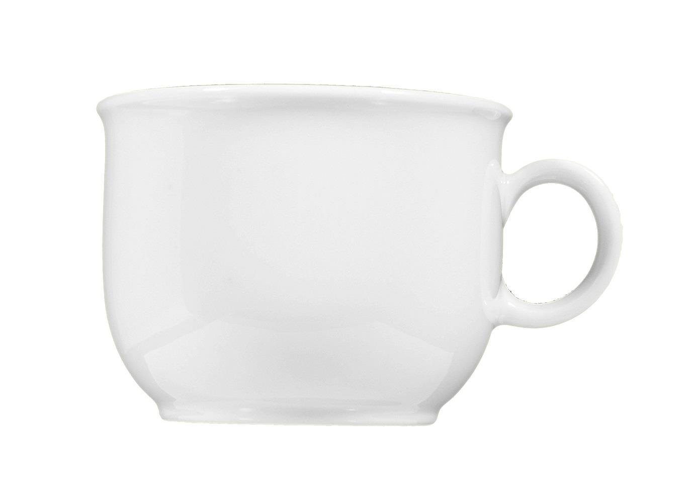Becher Seltmann l, Kaffeeobertasse 0,21 weiß Compact Porzellan Weiden