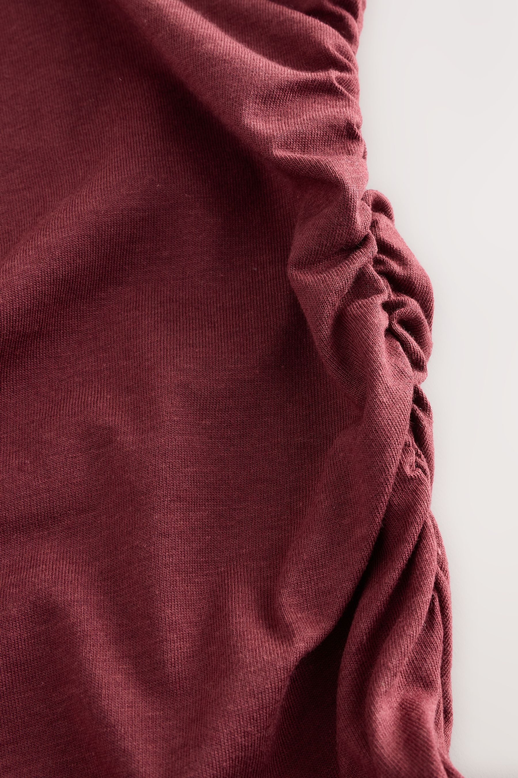 Next Maxikleid Ärmelloses Kleid in Midi-Länge mit Raffung (1-tlg) günstig online kaufen