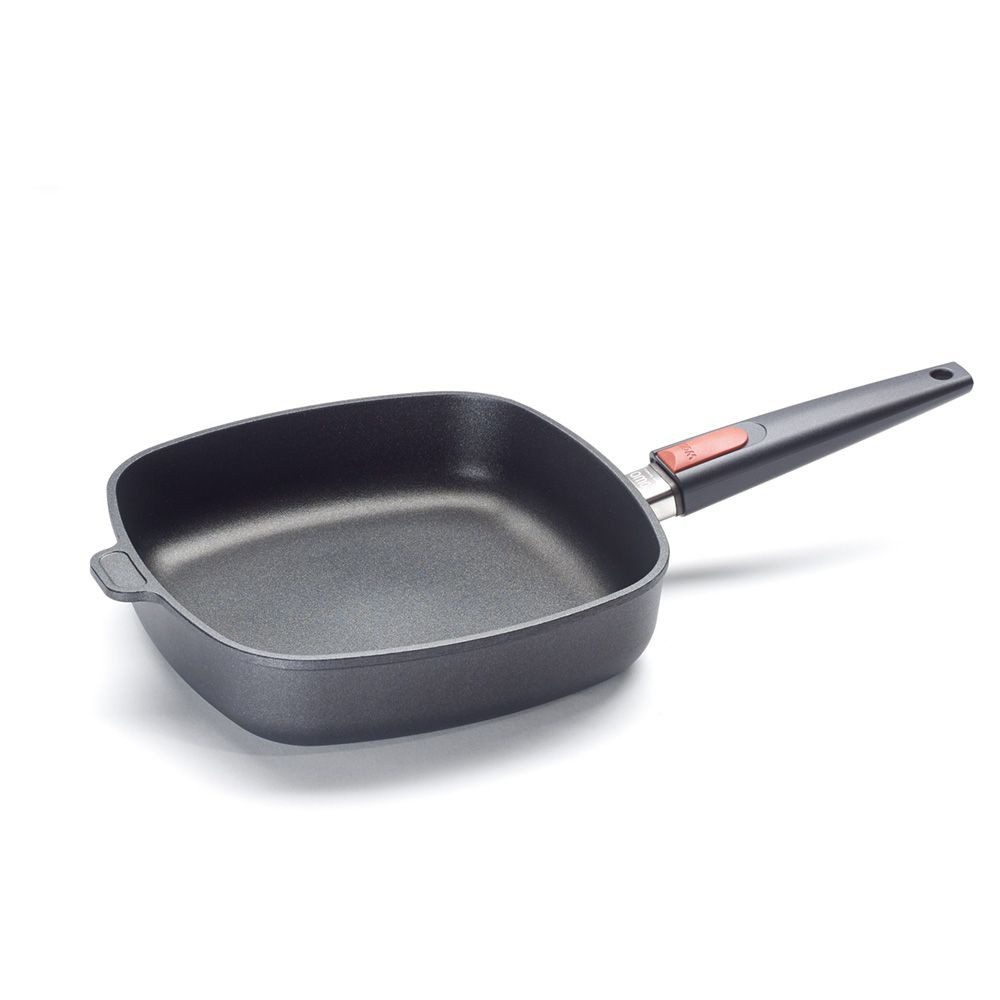 Woll Pfannen Bratpfanne Bratpfanne WOLL NOWO TITANIUM LBH 26x26x6.50 cm grau Pfannen-Set