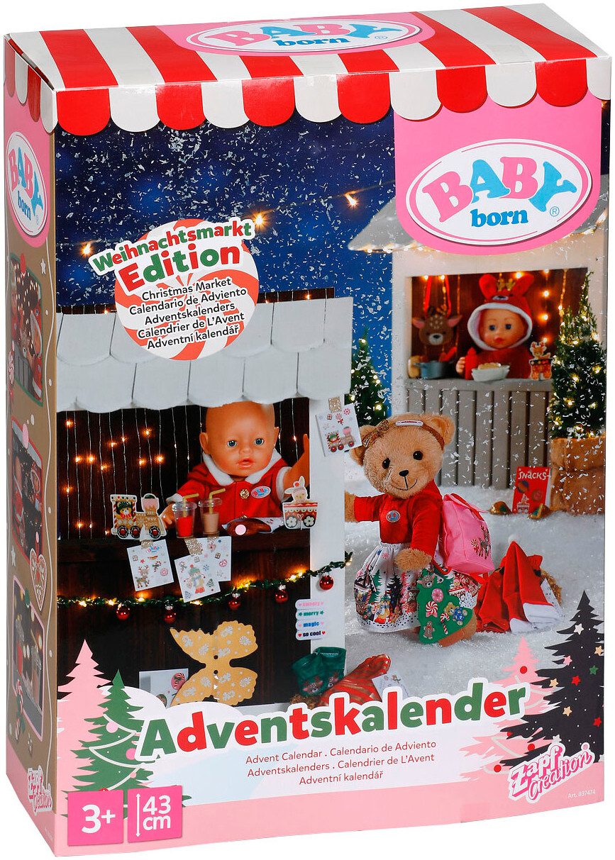 Baby Born Adventskalender BABY born 43 cm (24-tlg)