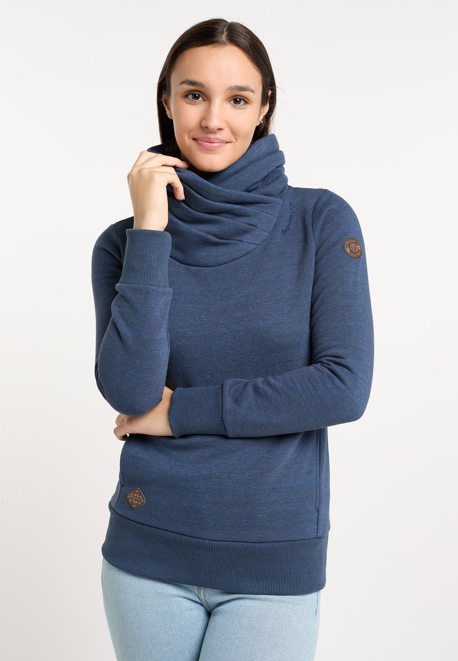 Ragwear Nachhaltige Mode NAVY ANABELKA & Vegane Sweatshirt