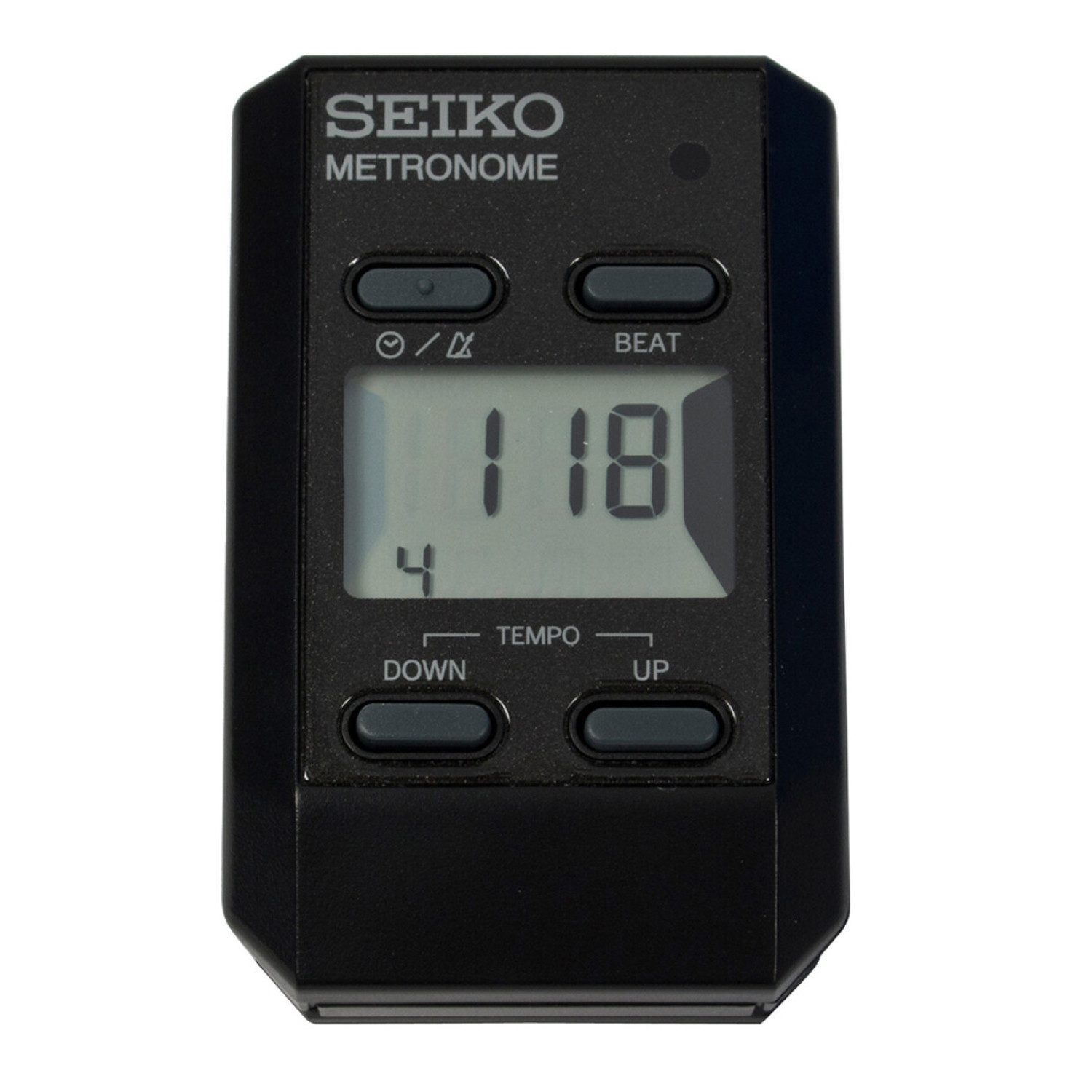 Seiko Metronom Seiko Metronom DM-51 mit Befestigungs-Clip, (Digitales Clip-on-Metronom mit Uhrenfunktion)
