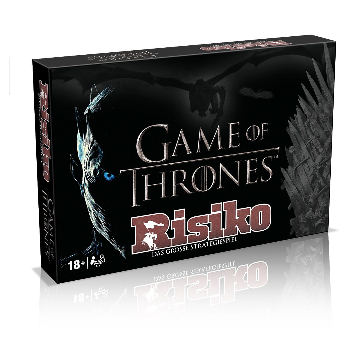 Thrones Risiko (Collectors englisch Spiel, Brettspiel auf of EXTRA Edition) - Winning Set deutsch, inkl. Moves Game