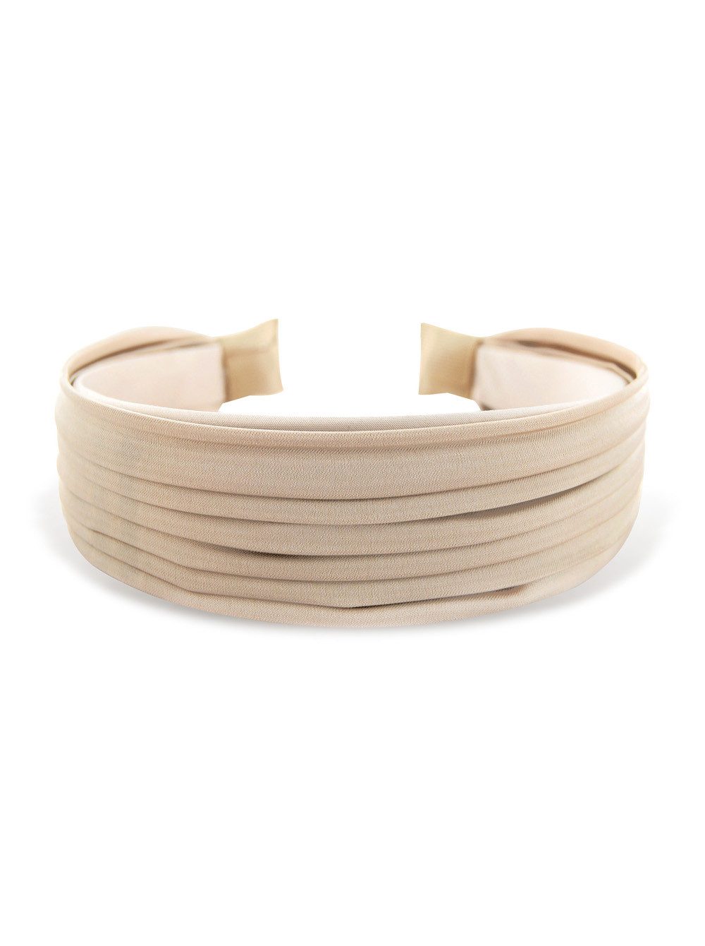axy Haarreif Breiter Haarreif mit Falten-Design Wunderschön, Damen Breiter Haarreif Haarband Haarreifen