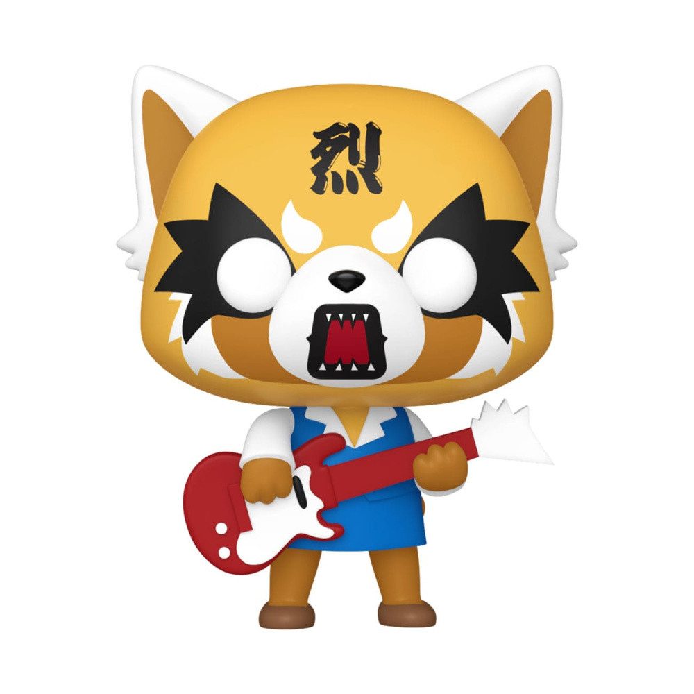 Actionfigur Sanrio POP! Animation Vinyl Figur Aggretsuko w/Guitar 9 cm
