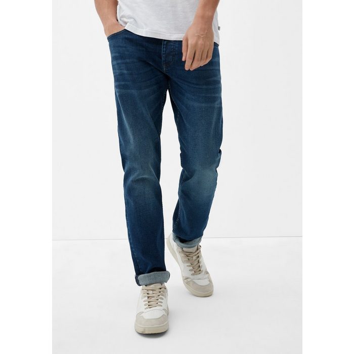 Q/S by s.Oliver Stoffhose Slim: Jeans im klassischen Look Waschung