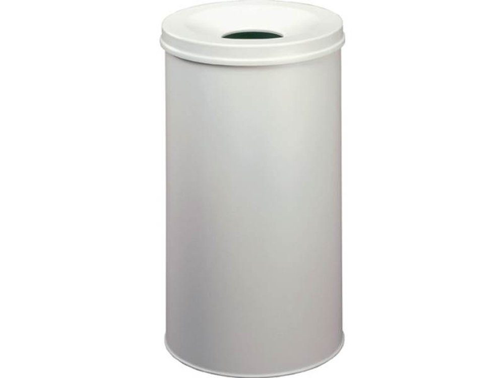 DURABLE Mülleimer Abfallbehälter H662xØ375mm 60l grau DURABLE selbstlöschend · aus M
