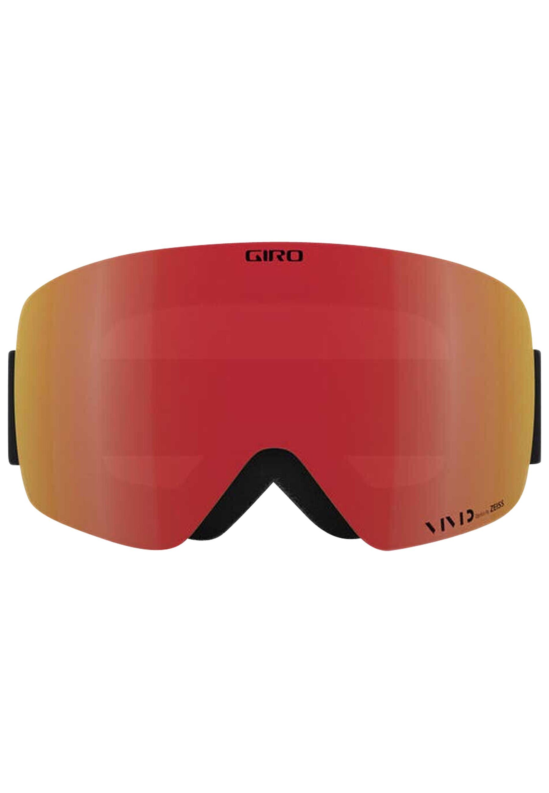 Giro Sonnenbrille (1-St) Black Wordmark - Vivid Ember - Vivid Infrared