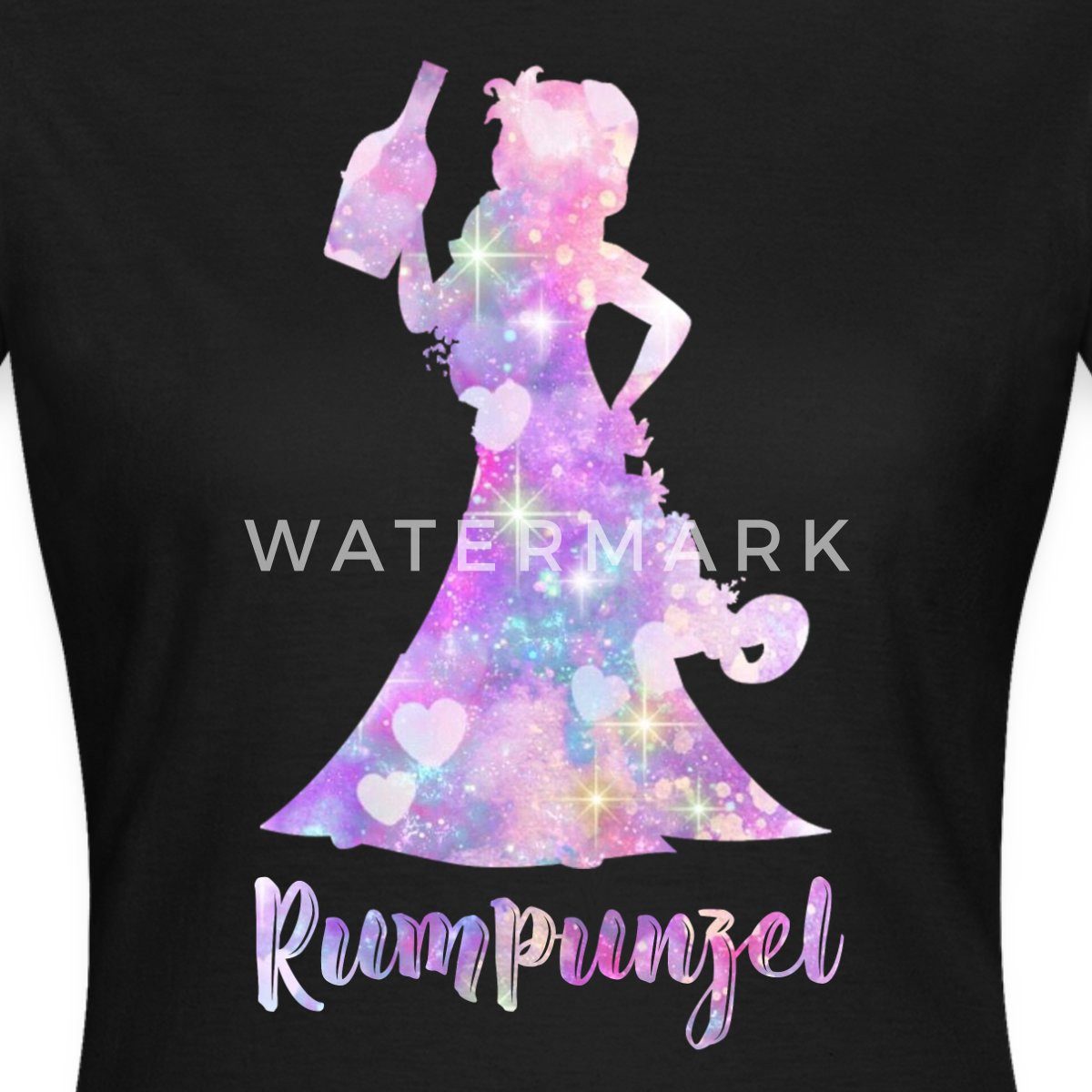 Spreadshirt T-Shirt JGA Rumpunzel Junggesellinnenabschied Malle Outfit Frauen T-Shirt (1-tlg)