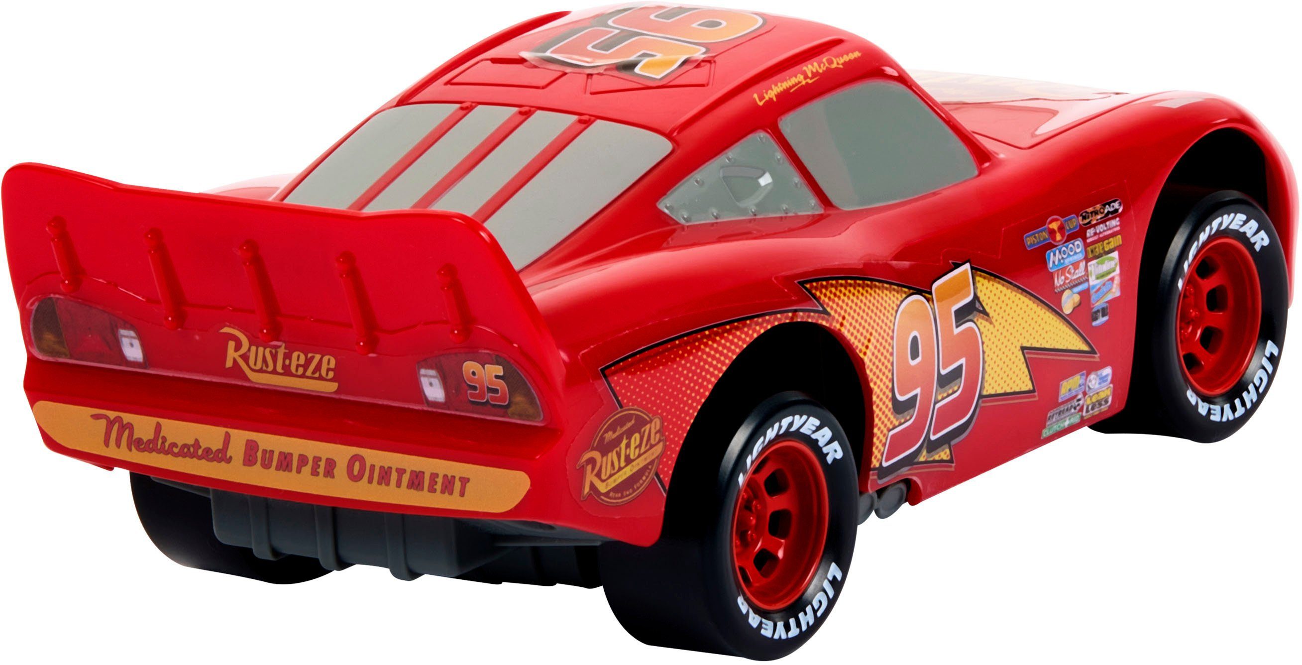 Mattel® Spielzeug-Auto Disney Pixar Cars Lightning Moving McQueen Moments