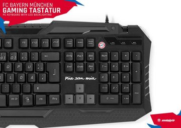 Snakebyte FC Bayern München PC-Gaming Tastatur Gaming-Tastatur