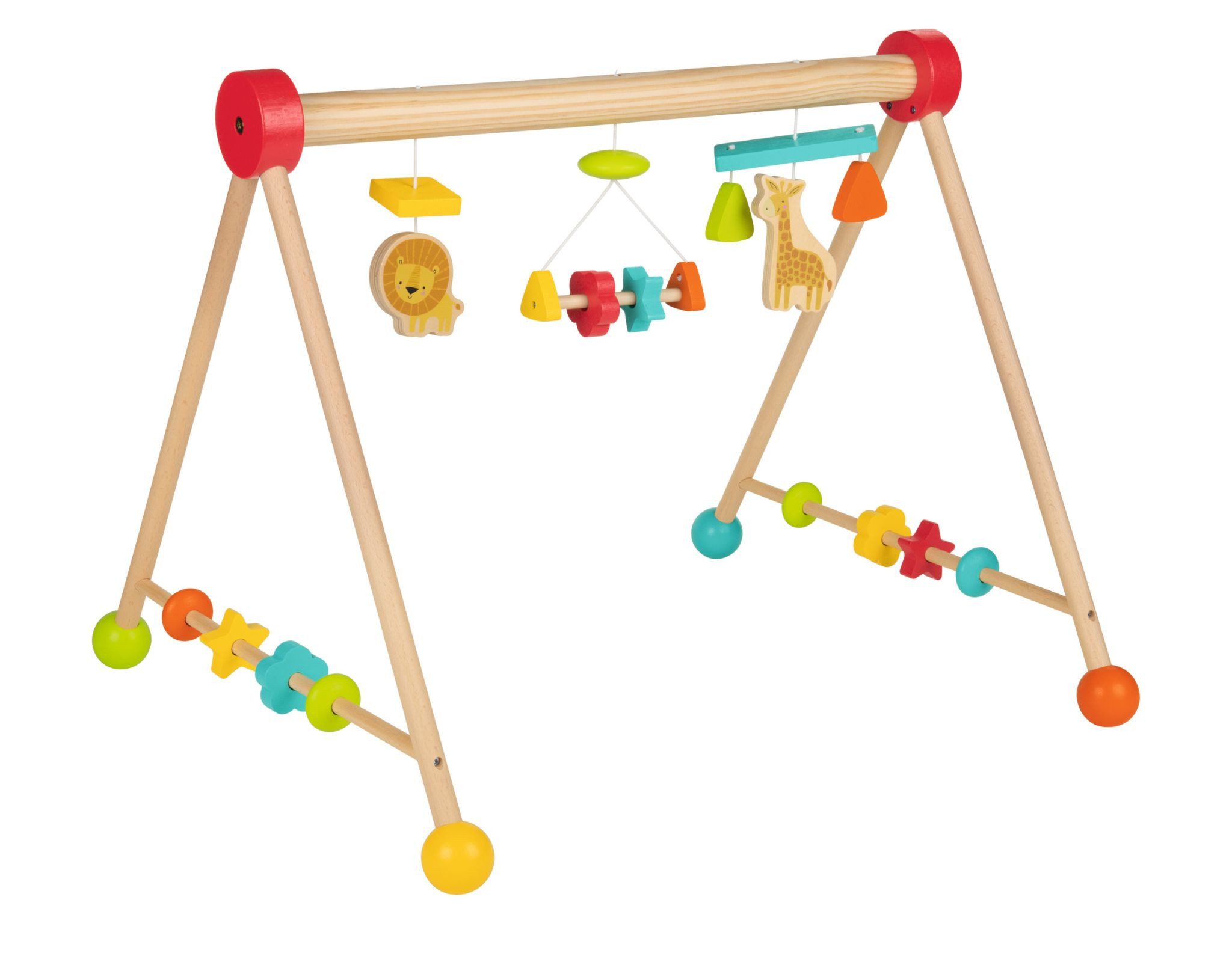 Playtive Spielbogen Playtive Baby-Spielbogen Holz Motorik Lernspielzeug 3 A günstig online kaufen