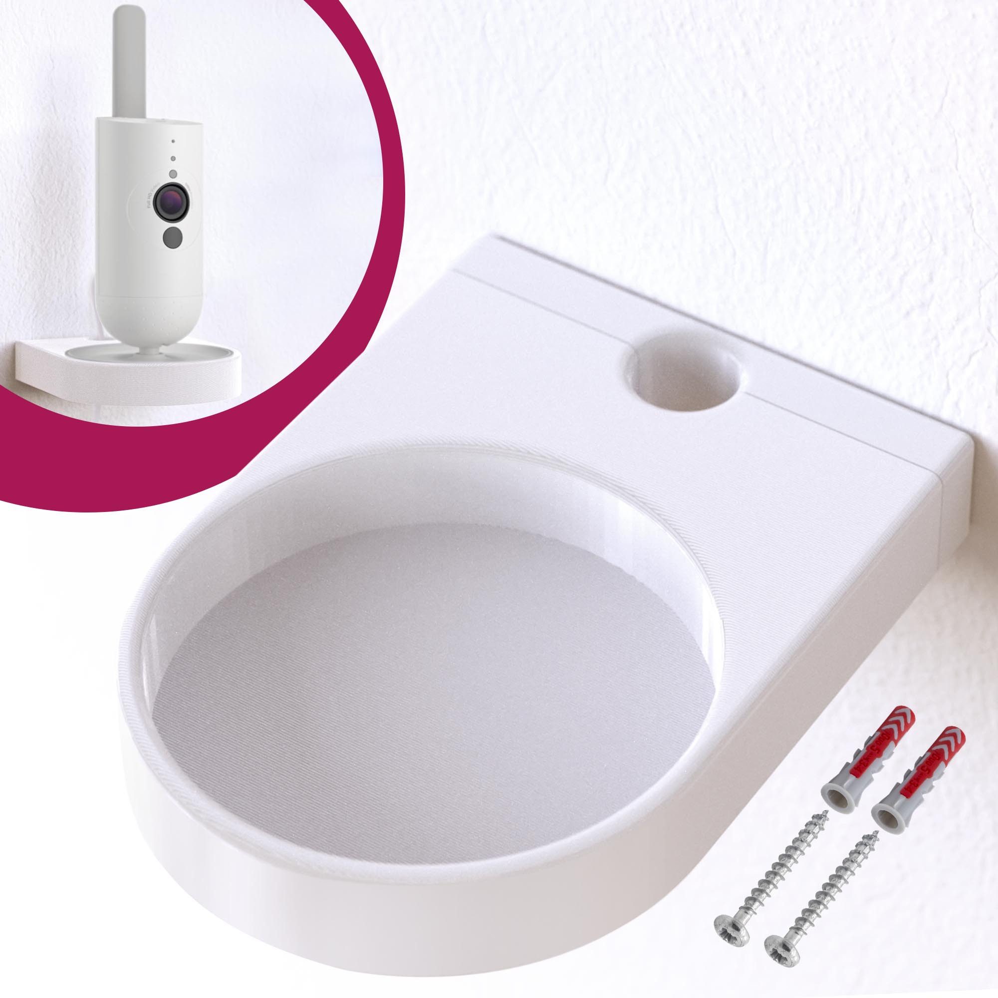 Babyphone Babyphone Wandhalterung Kamera Halter passend für Philips Avent SCD923