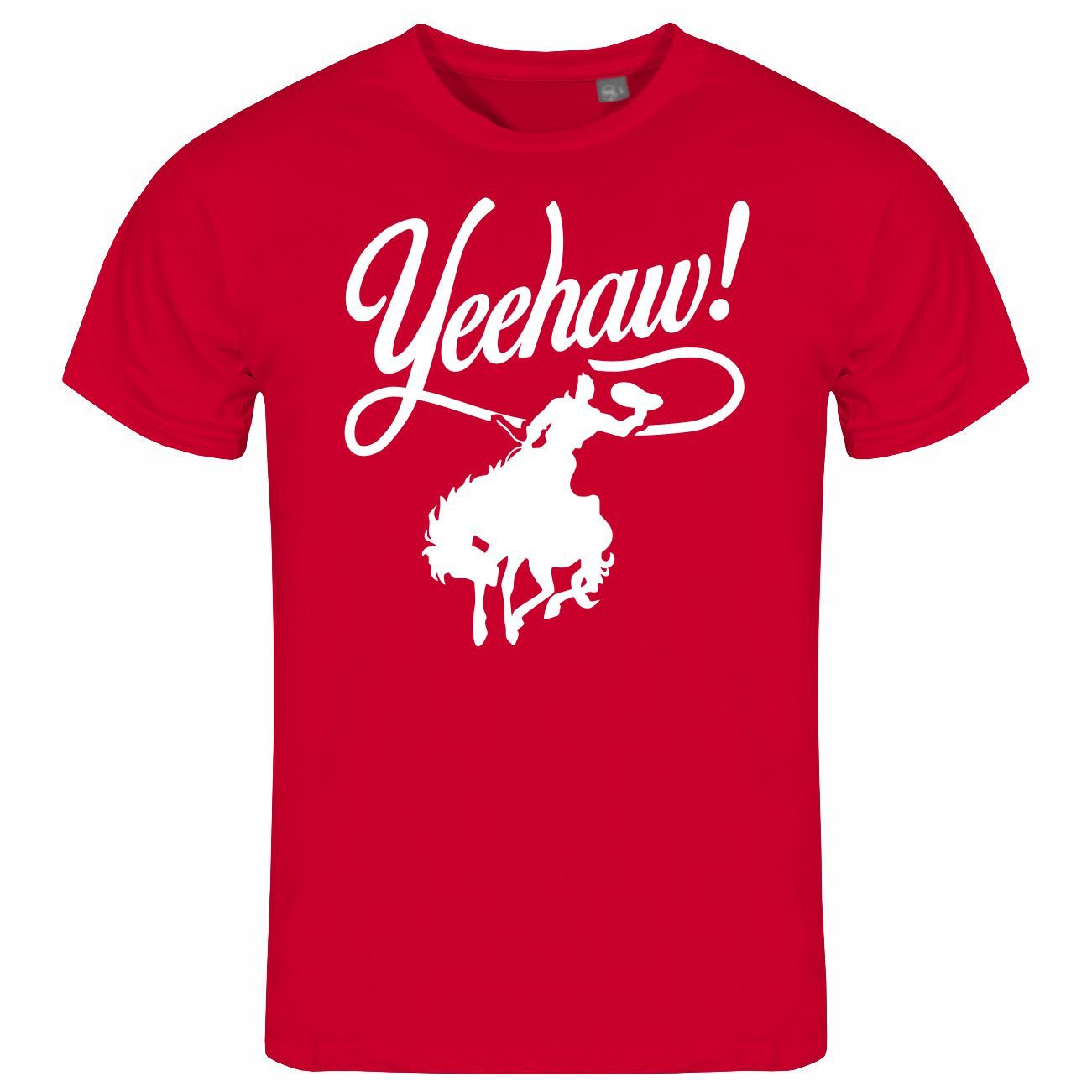 Print-Shirt Herren T-Shirt Yeehaw