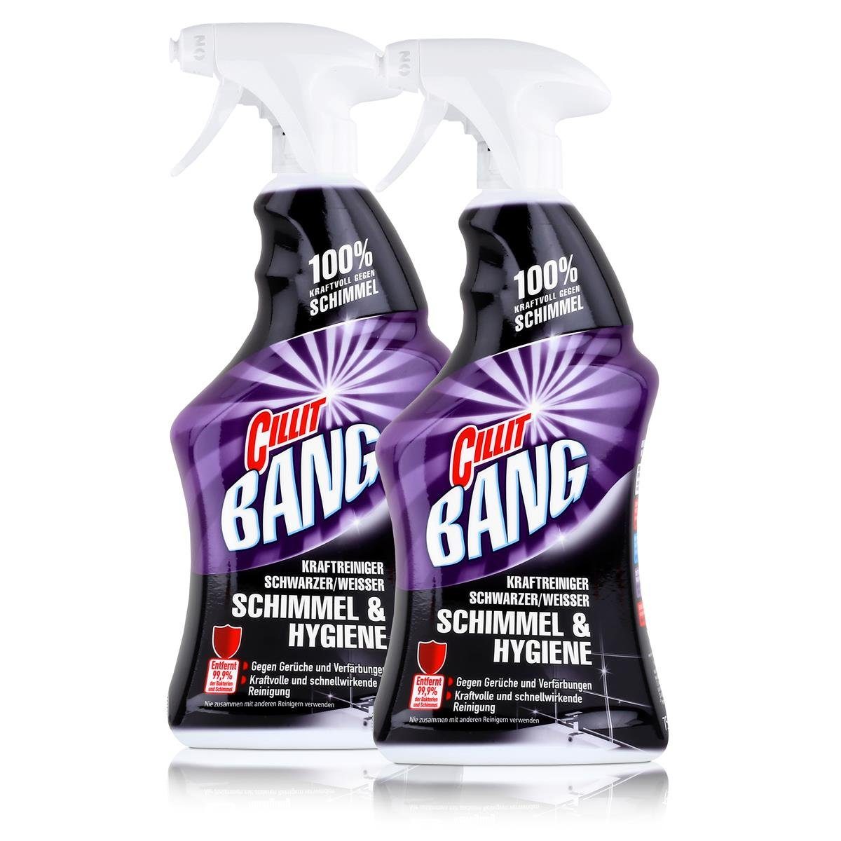 Cillit Bang Kraftreiniger Schimmel & Hygiene 750ml (2er Pack) Badreiniger