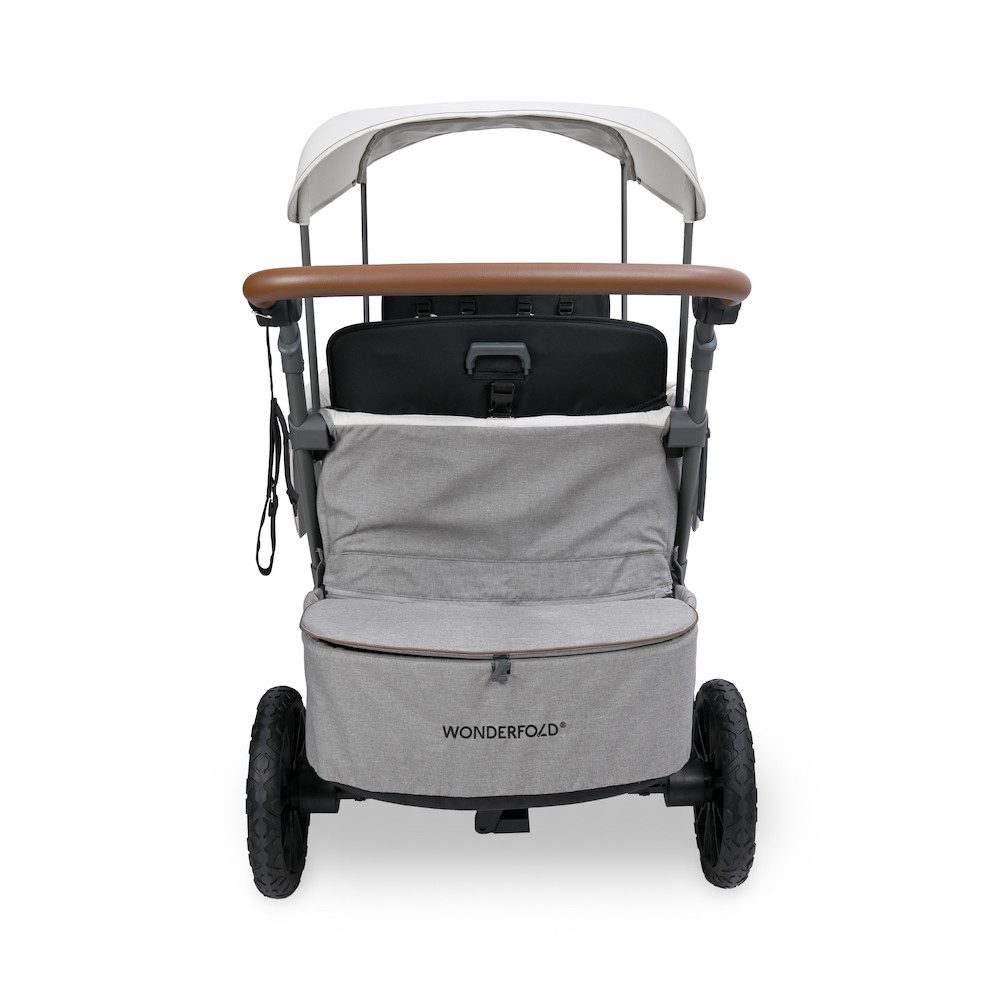 Wonderfold Bollerwagen L4 Doppelsitziger Kinderwagen für 4 Kinder – Bild 5 von 5