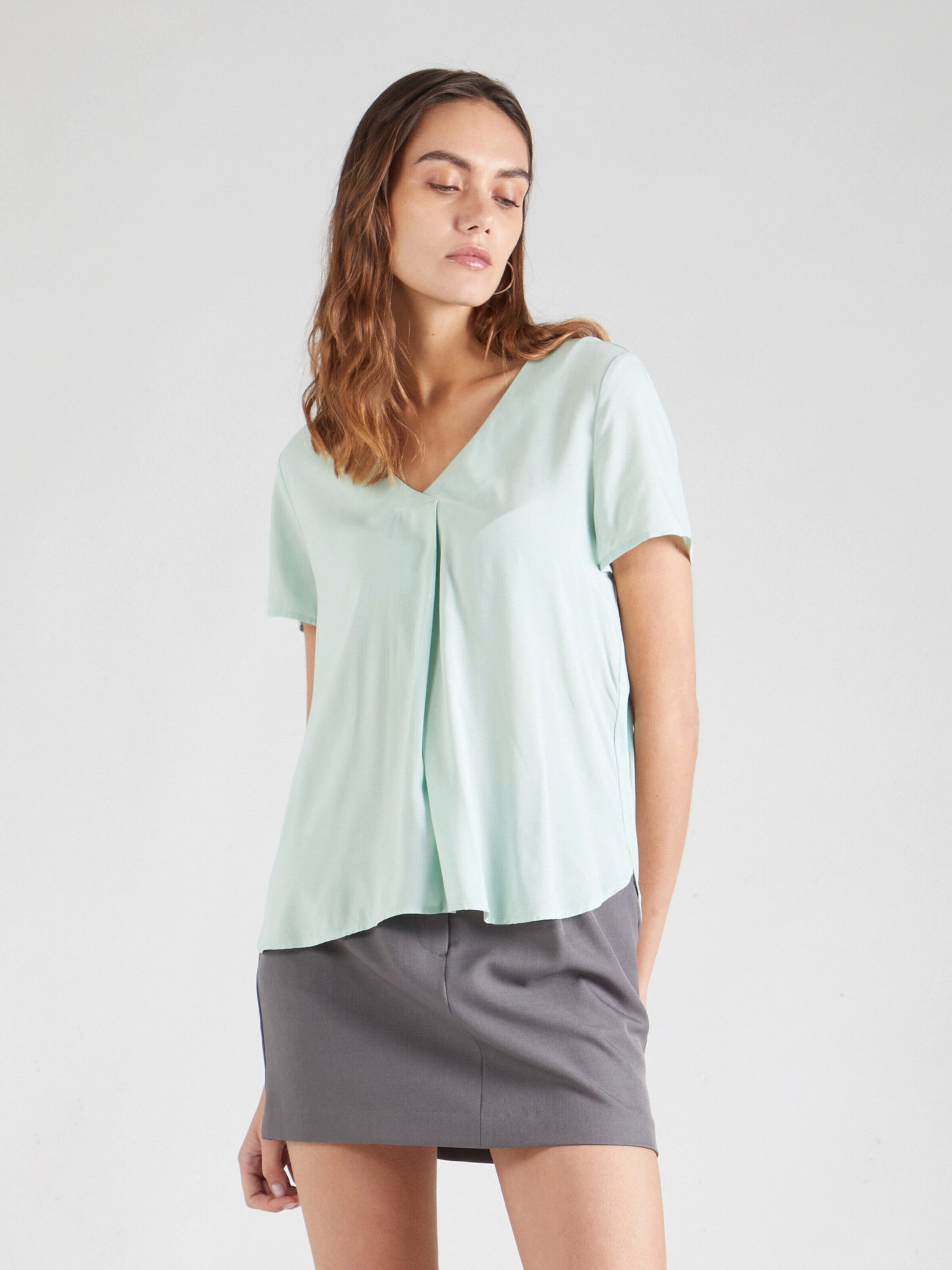 Vero Moda Kurzarmbluse BRIT (1-tlg) Falten günstig online kaufen