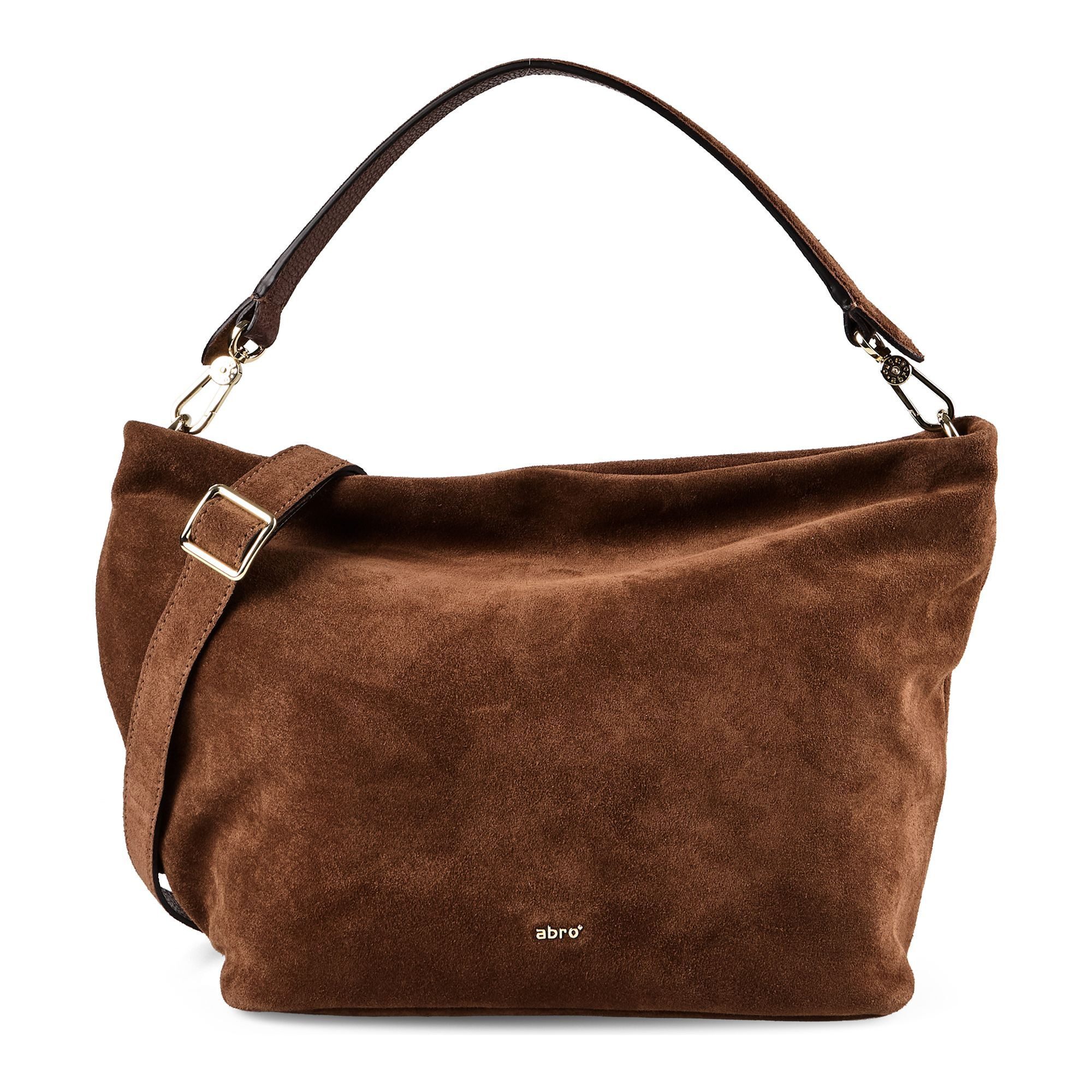 Abro Schultertasche Ebony, Leder