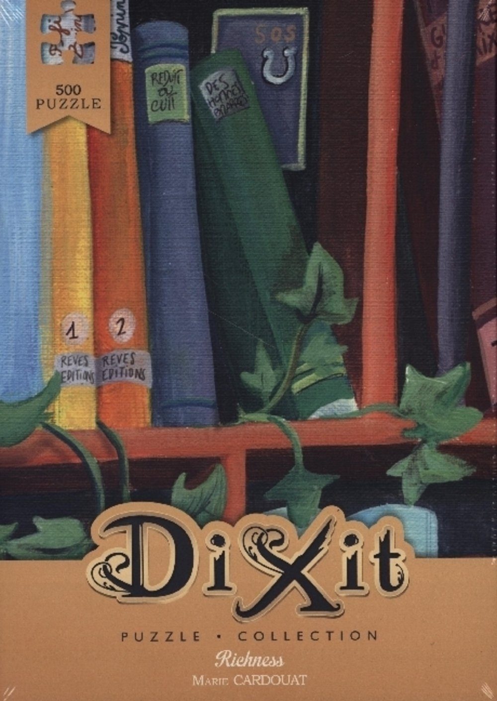 Asmodee Puzzle Richness, Puzzle-Collection Dixit Puzzleteile 500