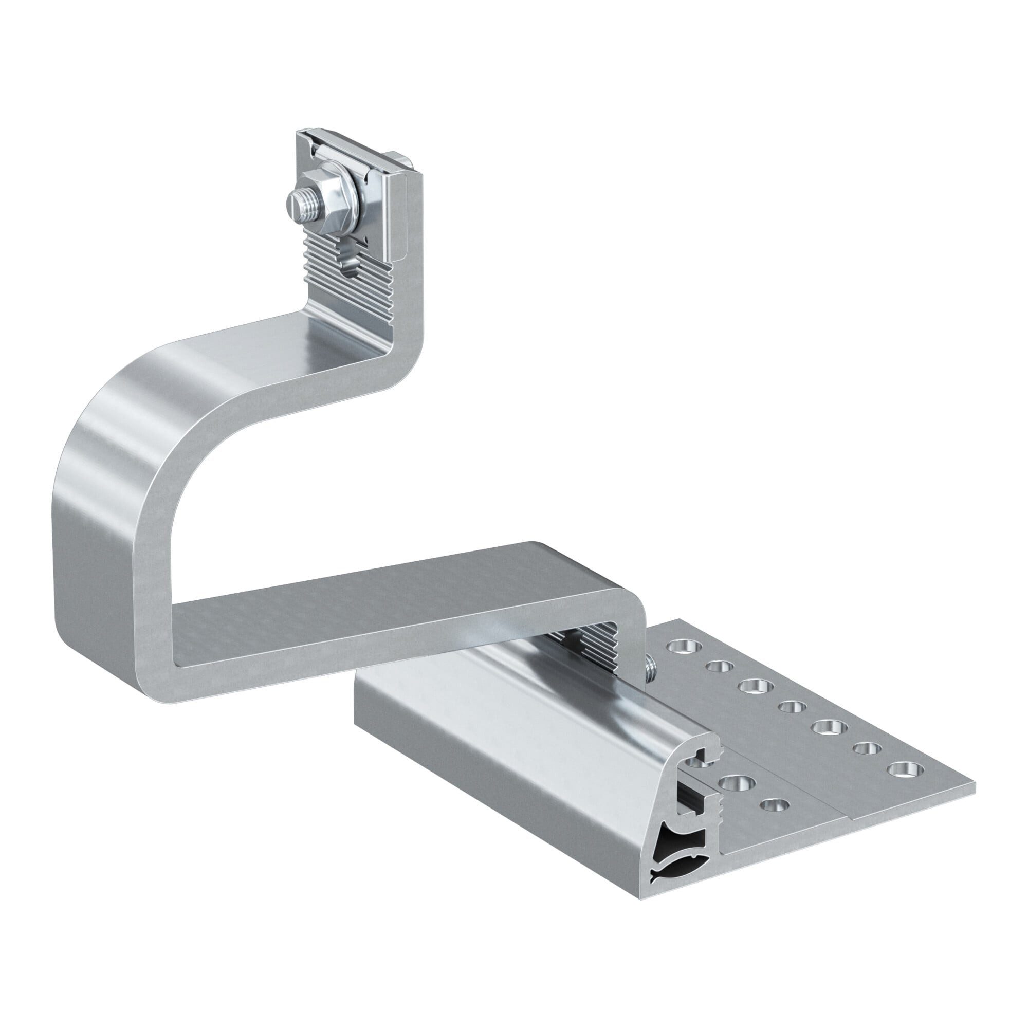 fischer T-Gleiter fischer Dachhaken RH 40-52 VB AL Aluminium 10 Stk