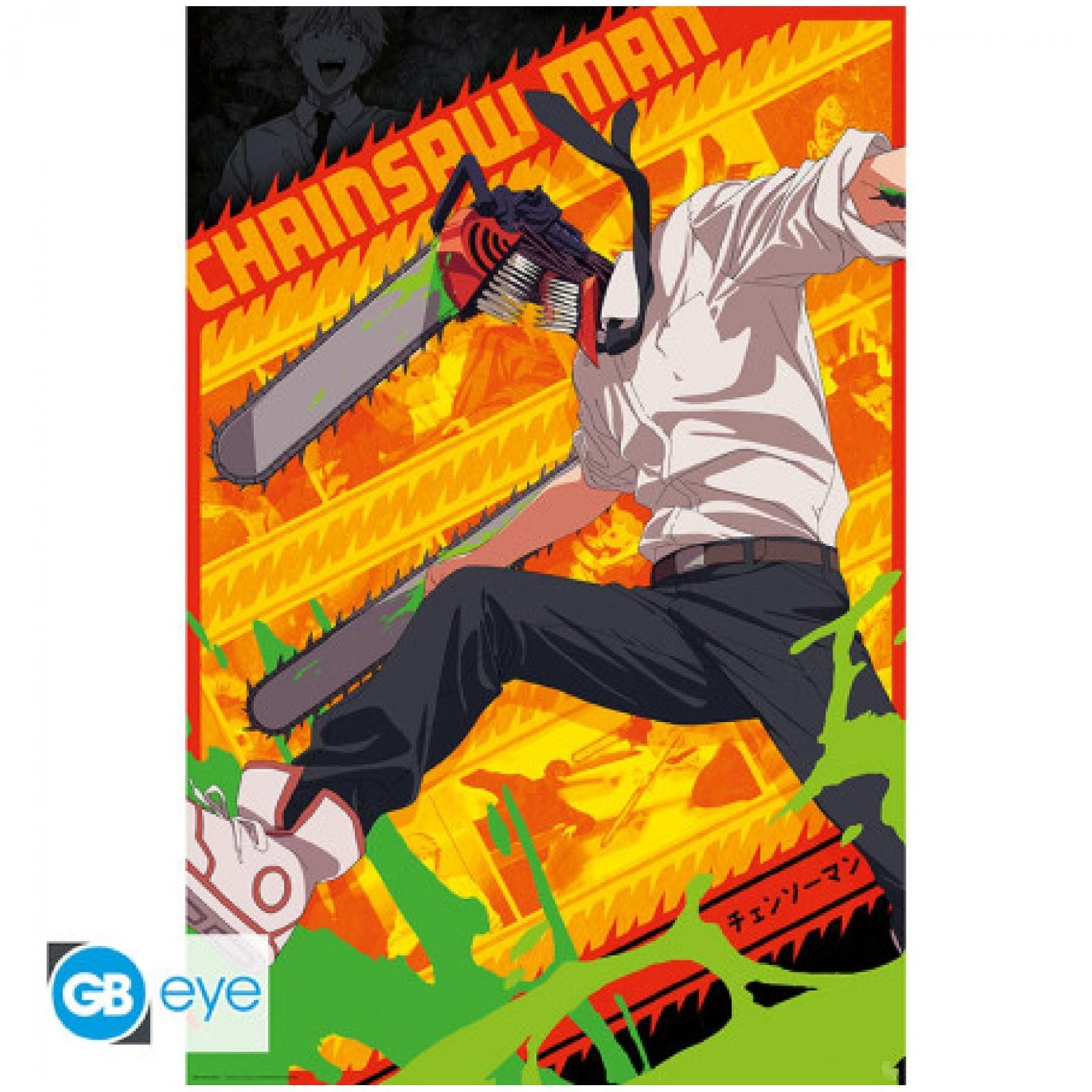 ABYstyle Poster CHAINSAW MAN - Poster Maxi 91.5x61 - Chainsaw Man