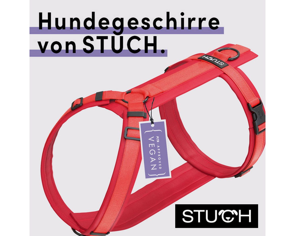 Thumbnail - STUCH Hunde-Geschirr STUCH - Hundegeschirr - verstellbares Nylon Geschirr - gepolstert