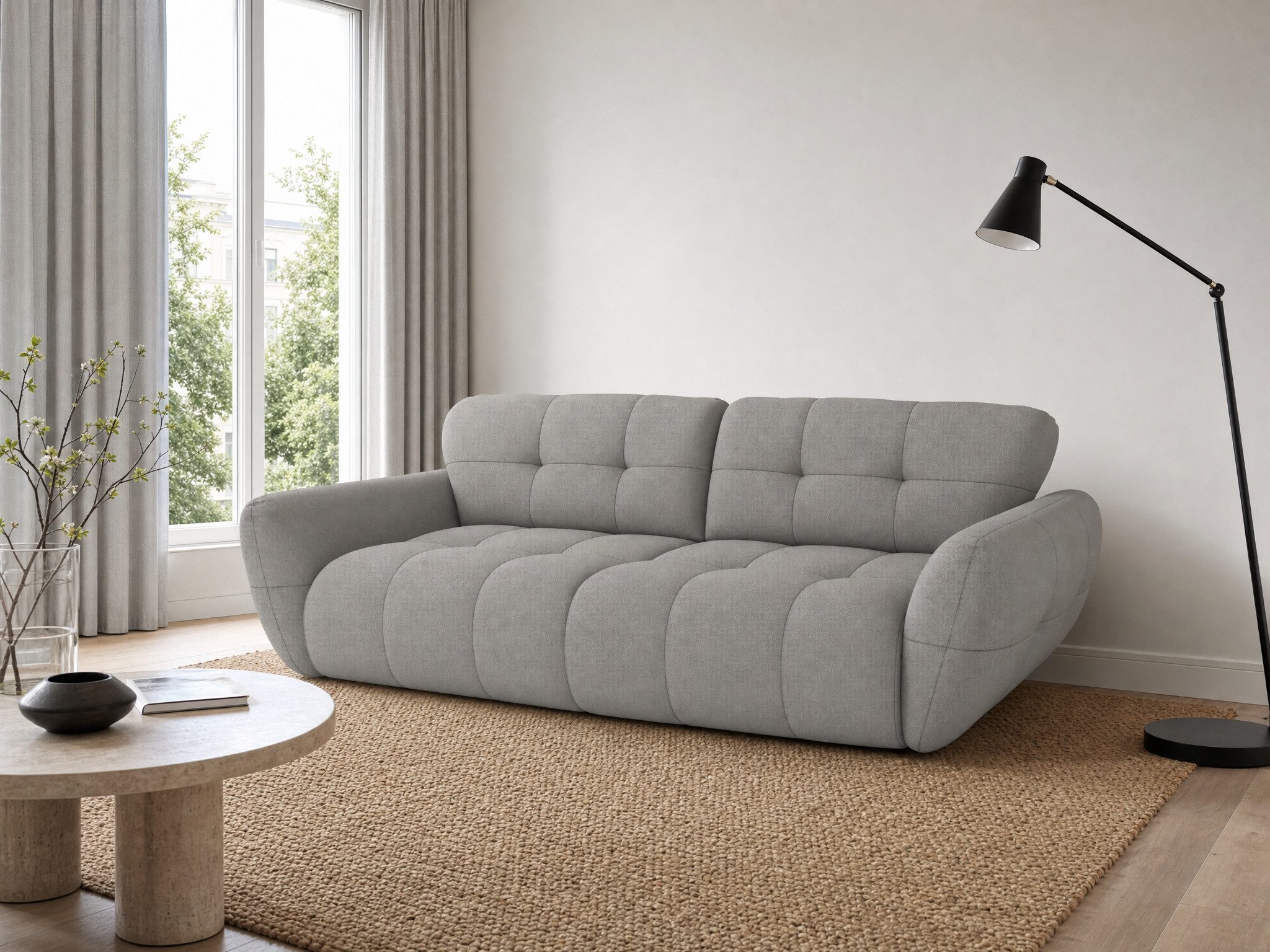 foamnova Big-Sofa Vannes, Lounge-Sofa, B: 272cm, XXL Sofa, auch als Dauerschläfer nutzbar
