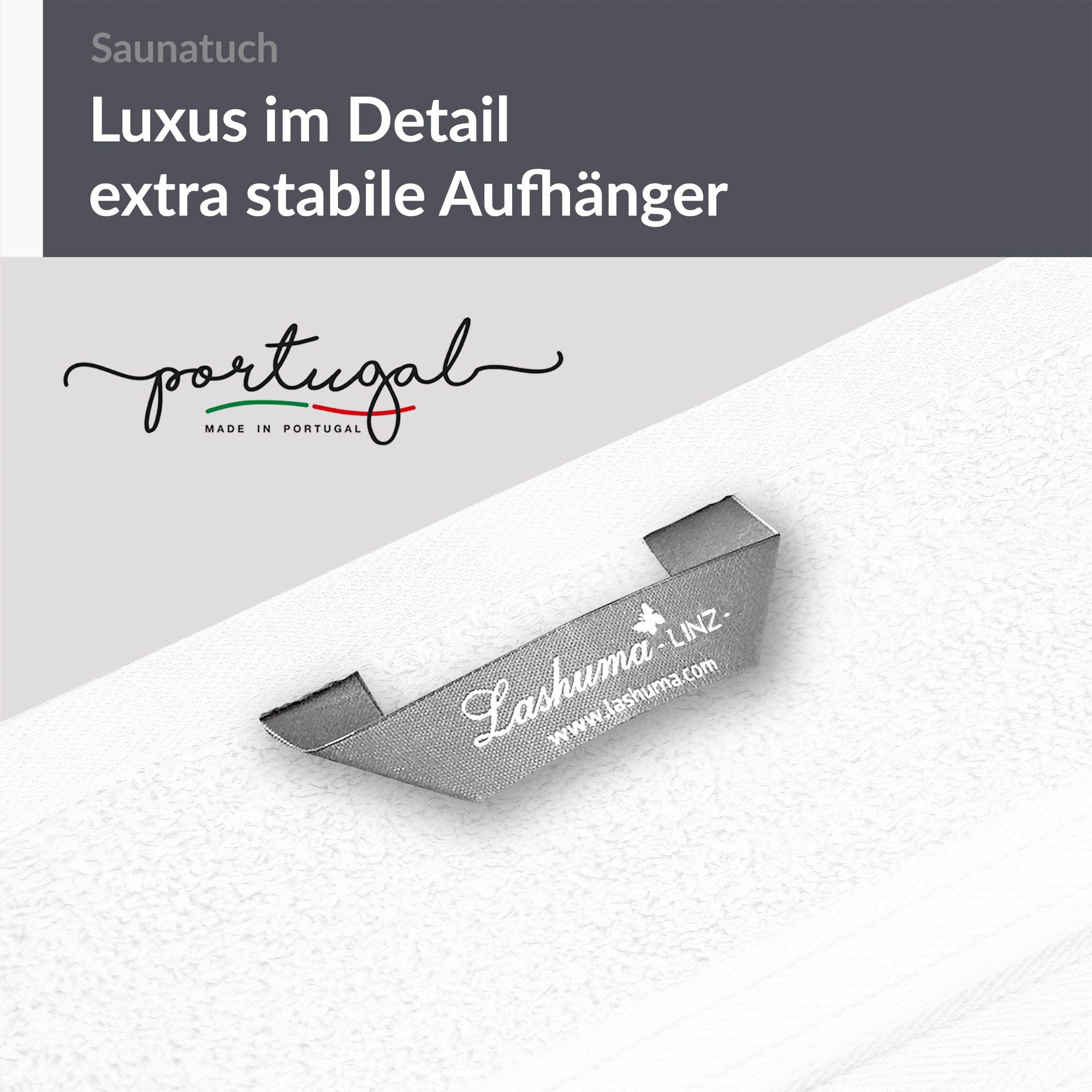 Lashuma Saunatuch XXL Handtuch, Frottee (1-St), günstig online kaufen