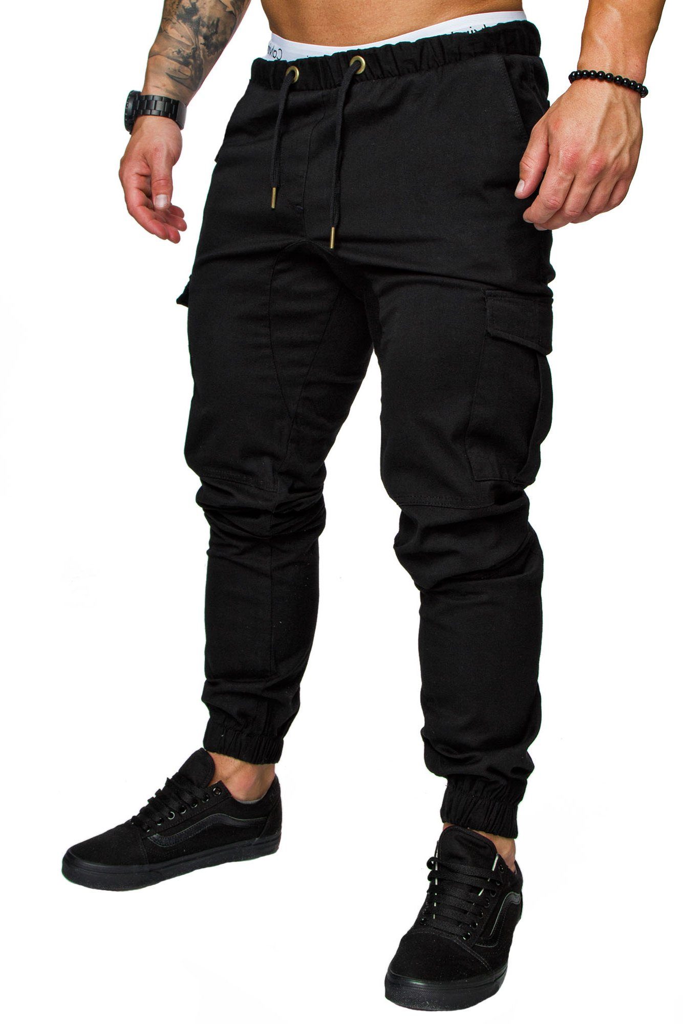 REPUBLIX Cargohose VINCE Herren Jogger Chino Hose Jeans