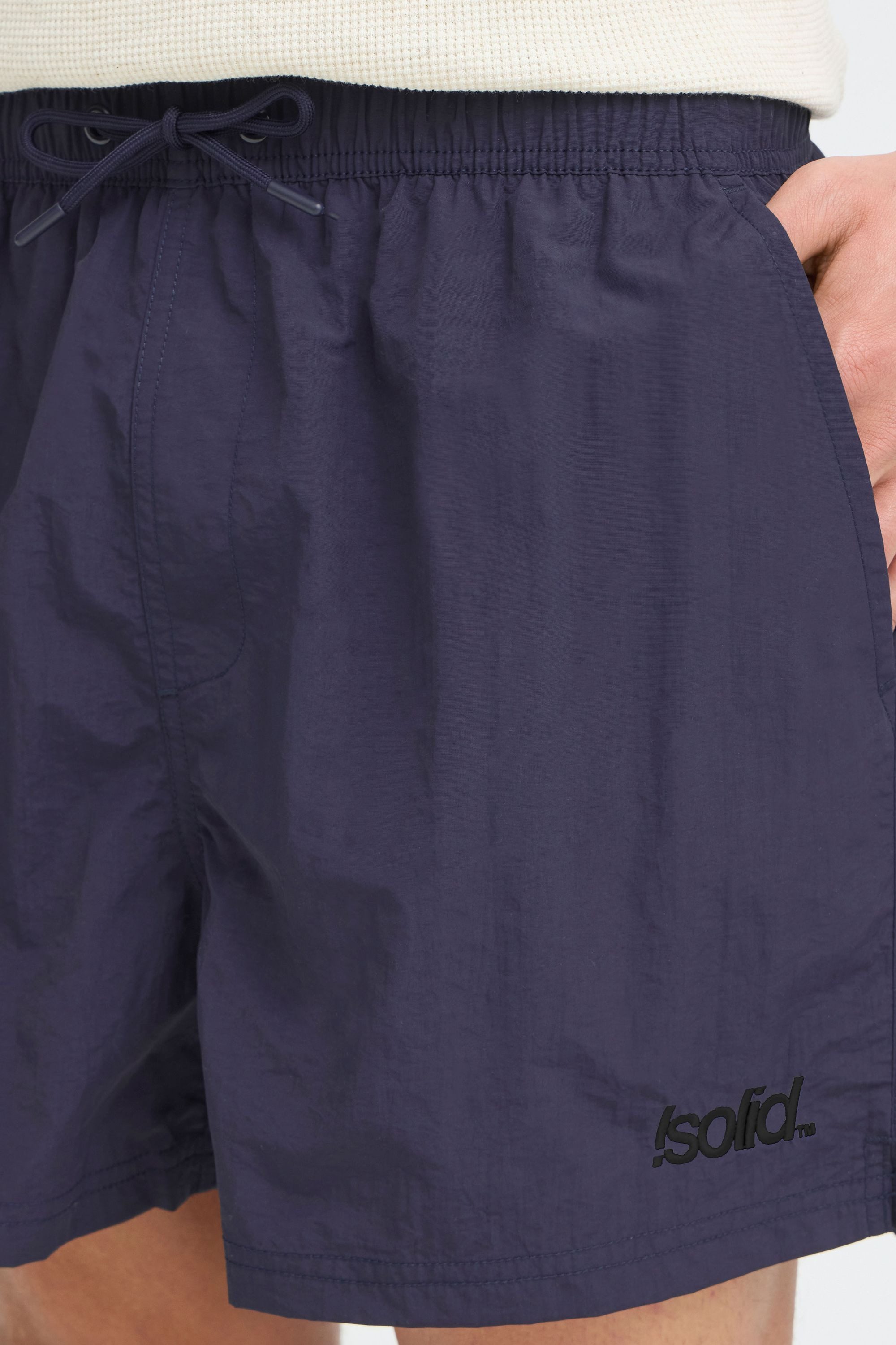 !Solid Shorts SDUrlest Schlichte Badeshorts mit elastischem Bund