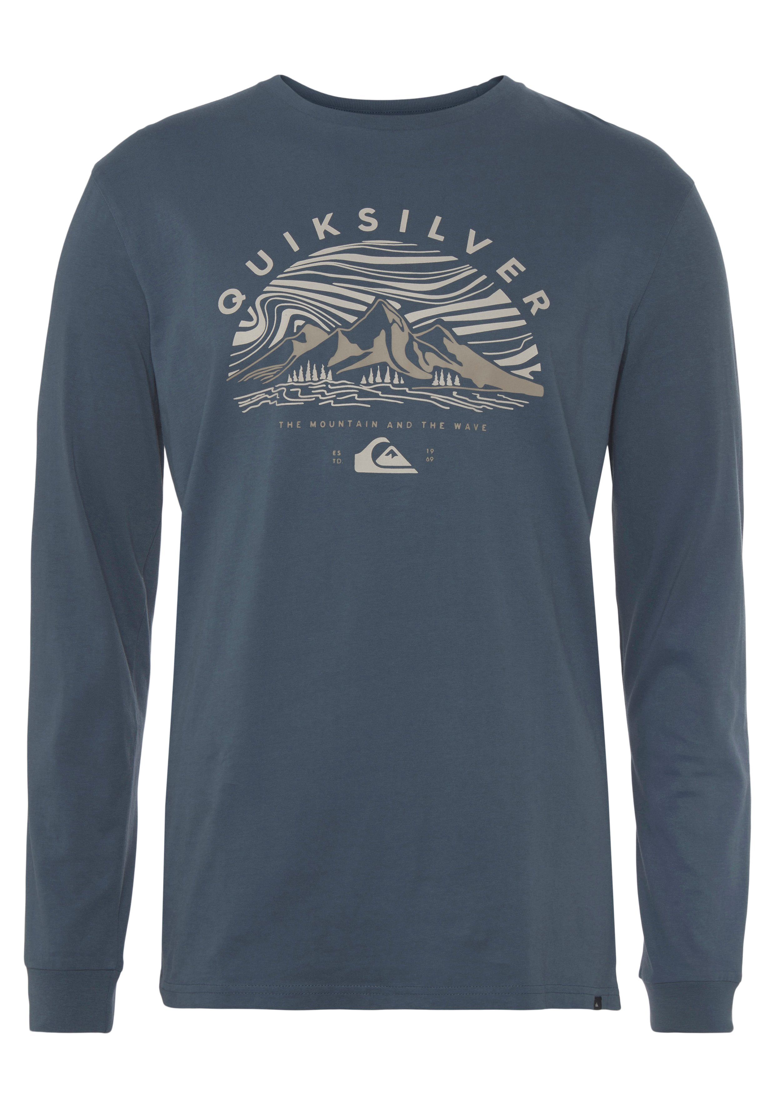 YM TIMELESHORT LS Quiksilver TEE SLEEVE T-Shirt DUNESCAPE PACK