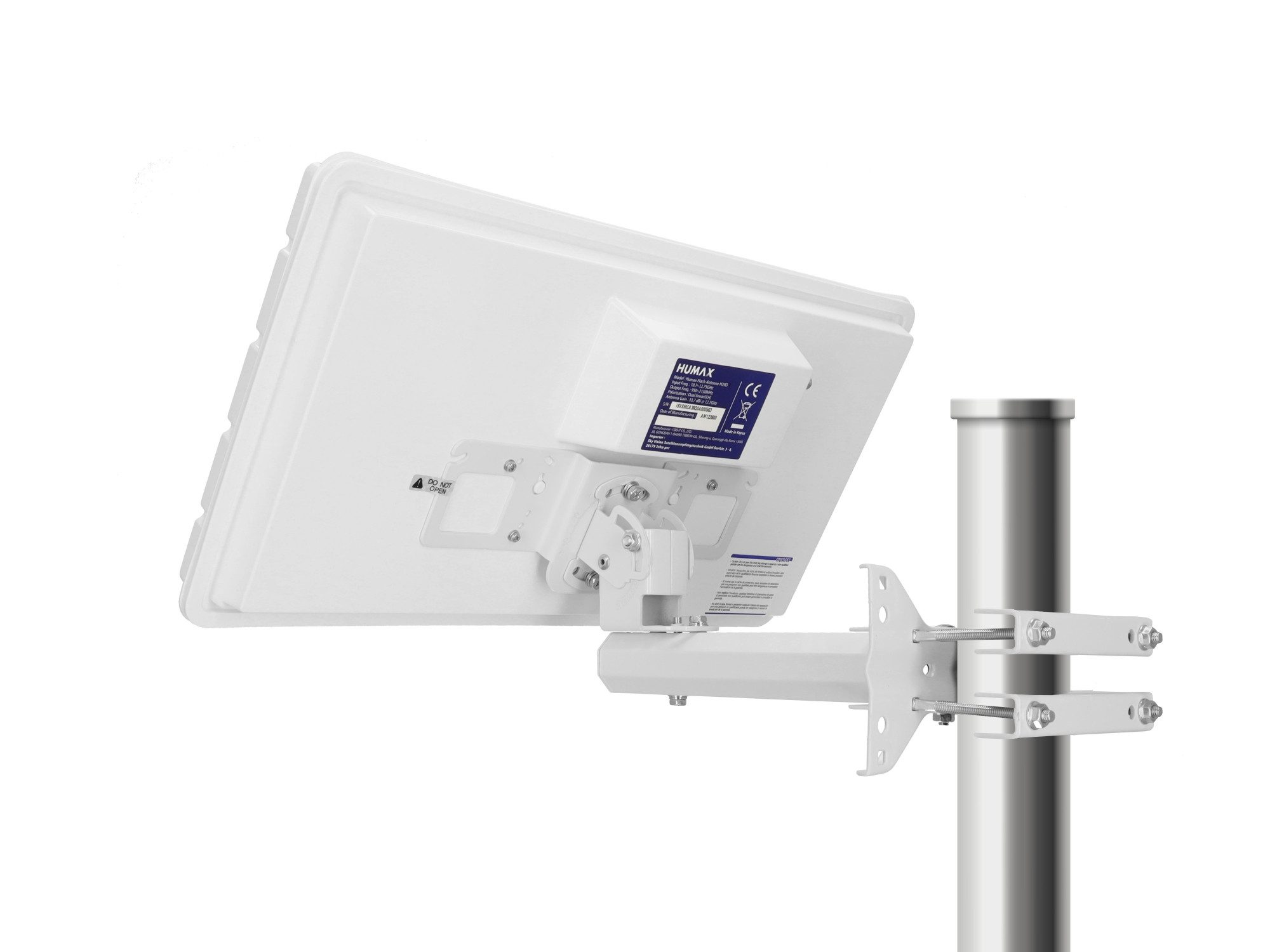 Humax Humax Single Flat Sat Flachantenne H39D SET Satelliten-Flachantenne Flachantenne
