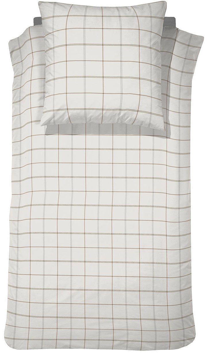 Cinderella Wendebettwäsche Gridde, Renforcé, mit Karomuster