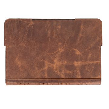 Solo Pelle Laptop-Hülle Ledertasche für das MacBook Pro 15 + 16 Zoll Lederhülle Case Hülle Münich für das Apple MacBook Pro Sleeve 40,6 cm (16 Zoll)