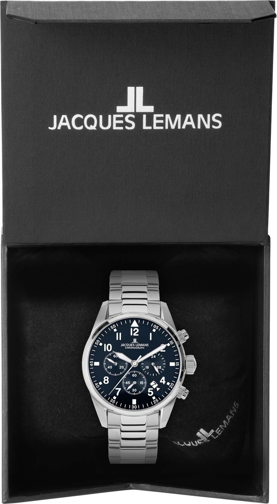 Chronograph blau 42-2D Barcelona, Lemans Jacques