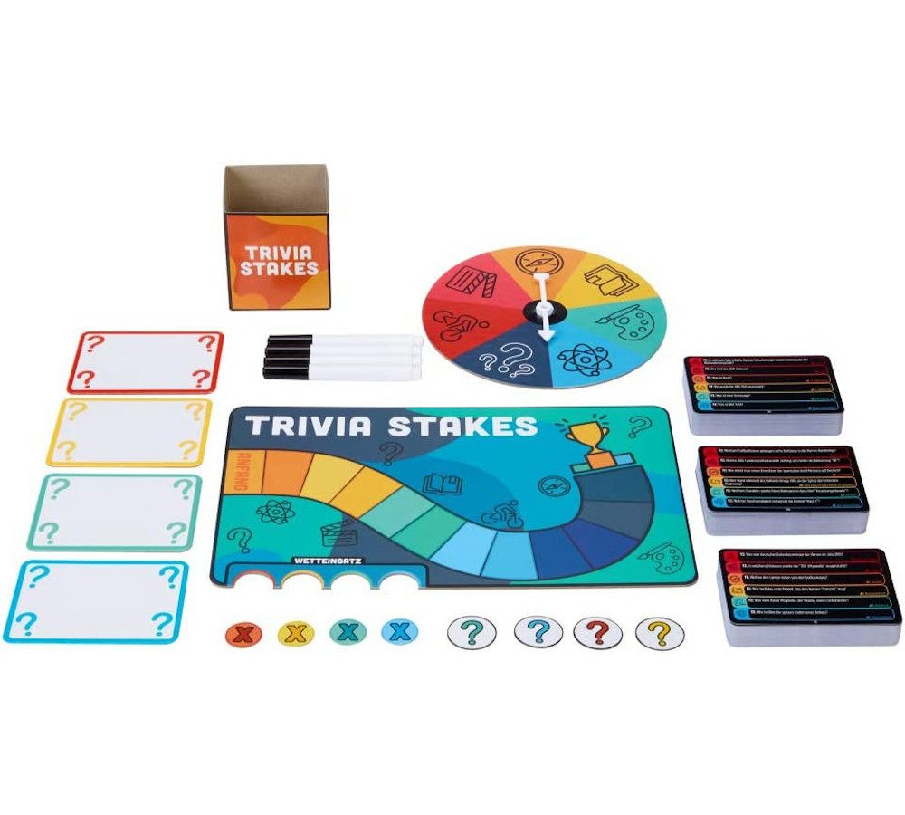 Mattel® Spiel Trivia Stakes, Brettspiel
