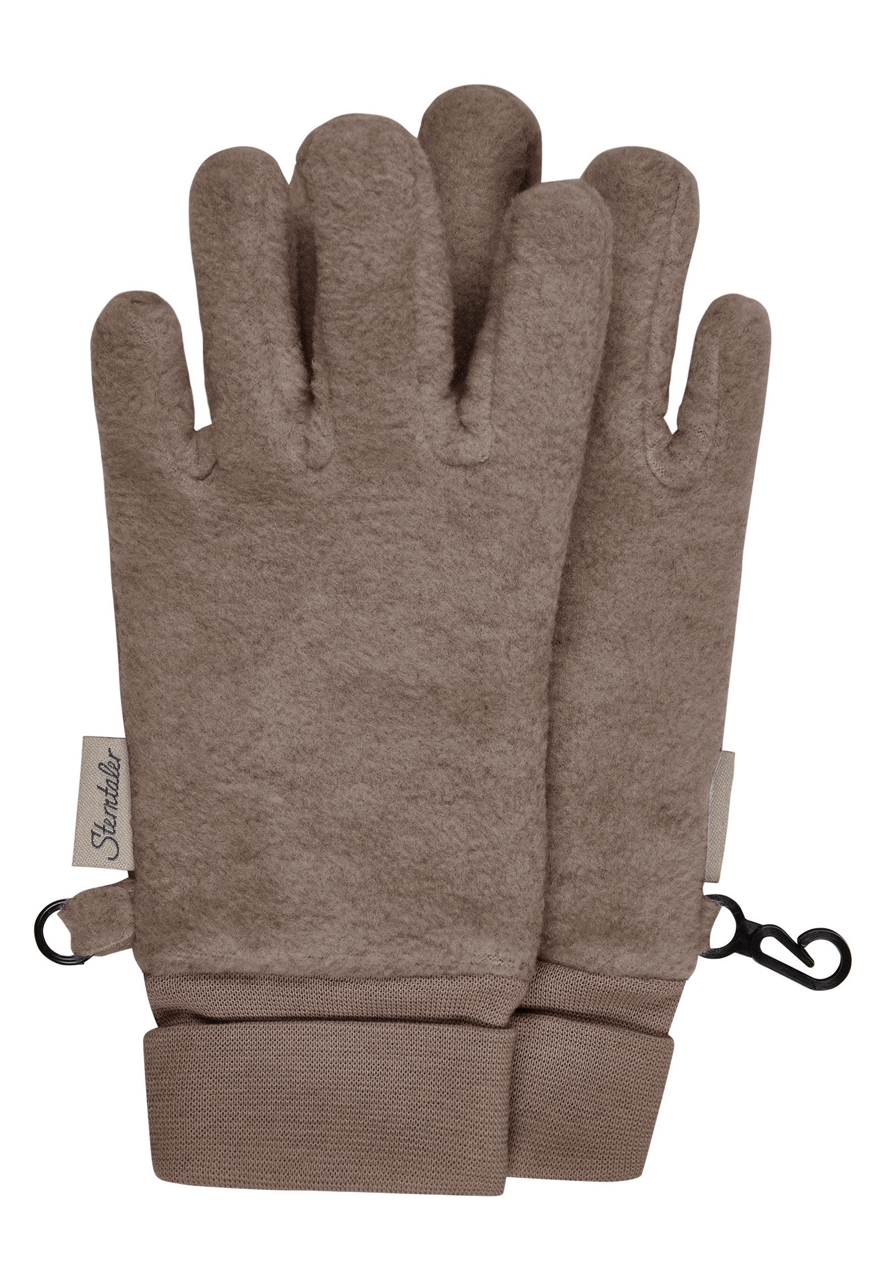 Sterntaler® Fäustlinge Fingerhandschuh (1-St) Fingerhandschuh aus Microfleece und Bio-Elastikware