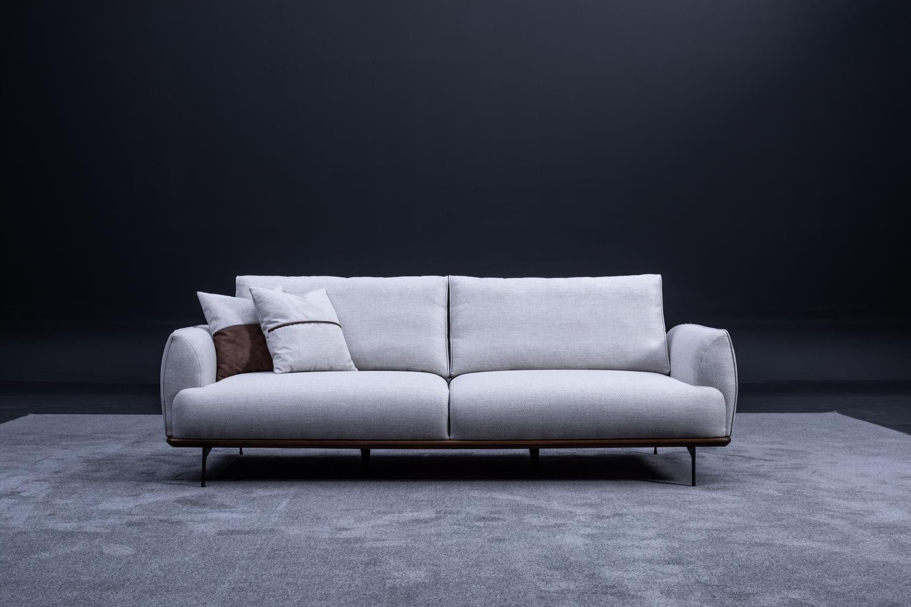 Sofa Neu Luxus Designer 3-Sitzer Stoffsofa für das Wohnzimmer -
